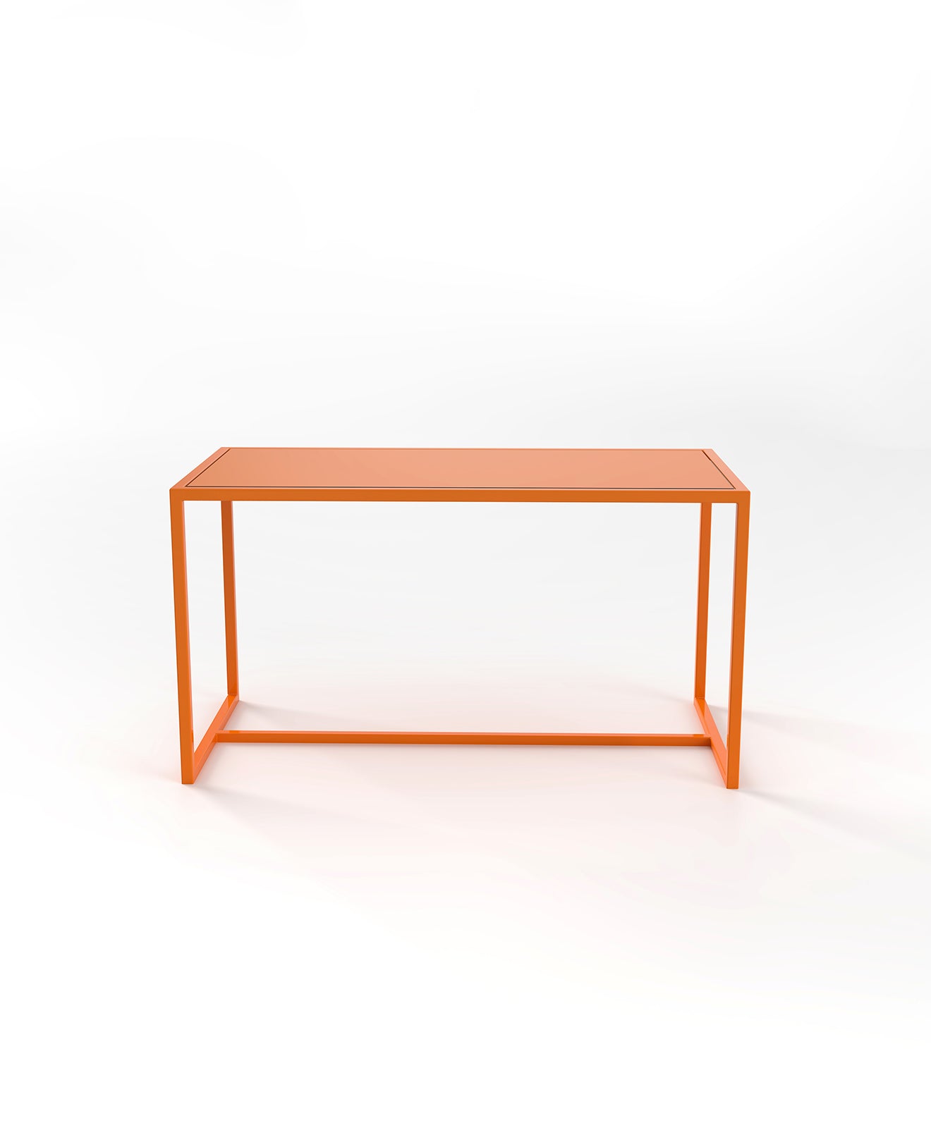 Outdoor Tisch TALON – HPL Tischplatte & Stahlgestell mit Mittelstrebe