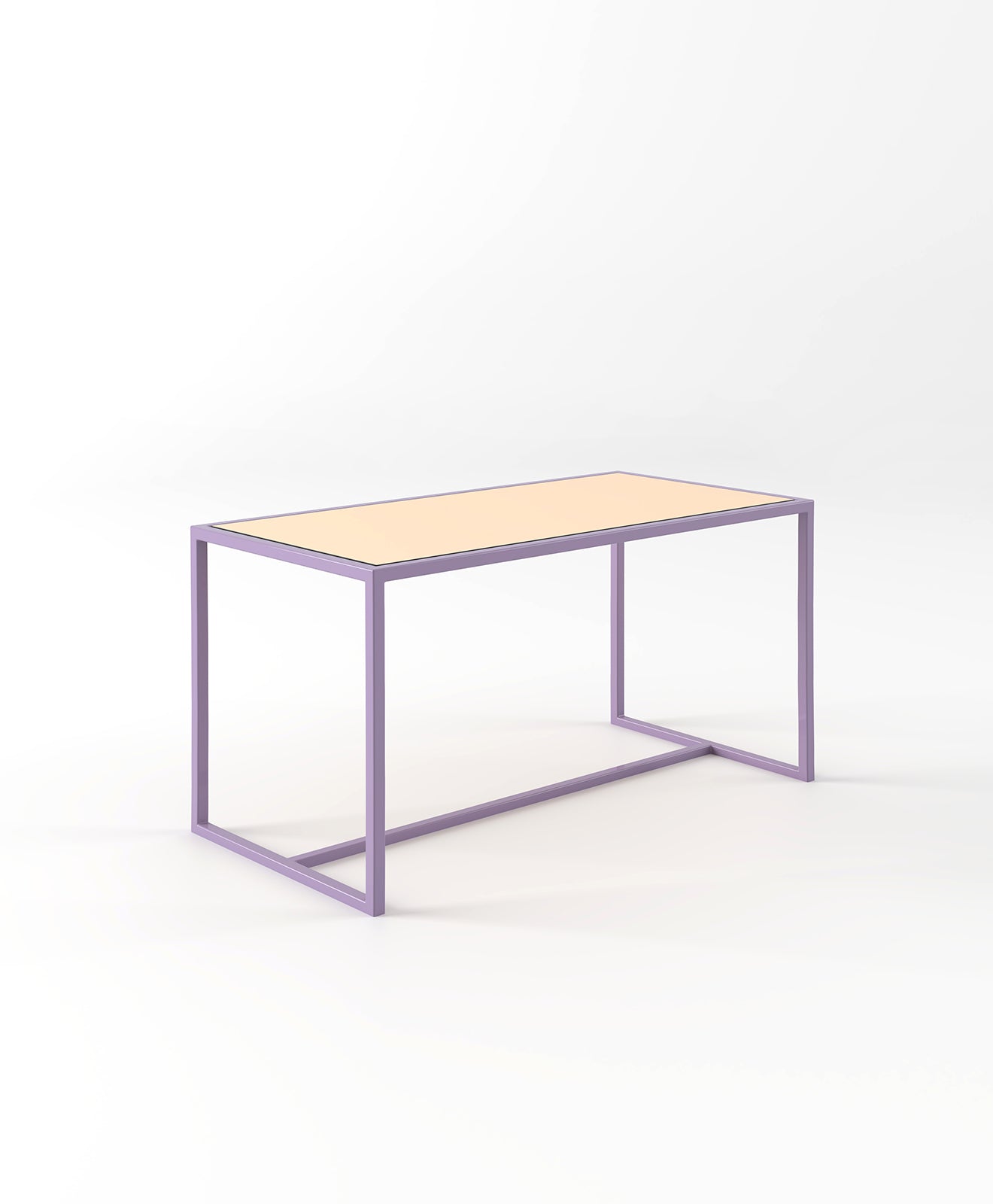 Outdoor Tisch TALON – HPL Tischplatte & Stahlgestell mit Mittelstrebe
