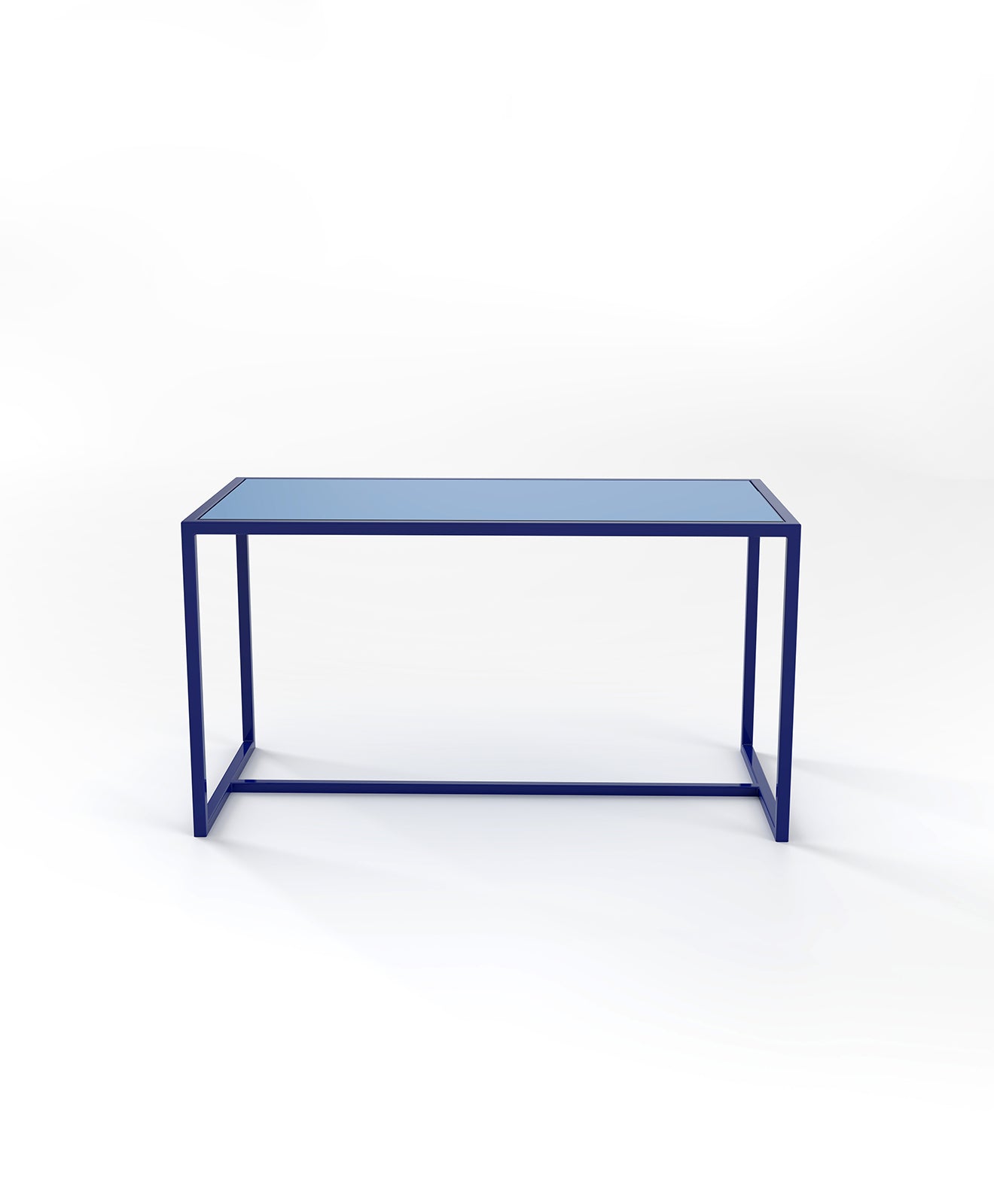Outdoor Tisch TALON – HPL Tischplatte & Stahlgestell mit Mittelstrebe