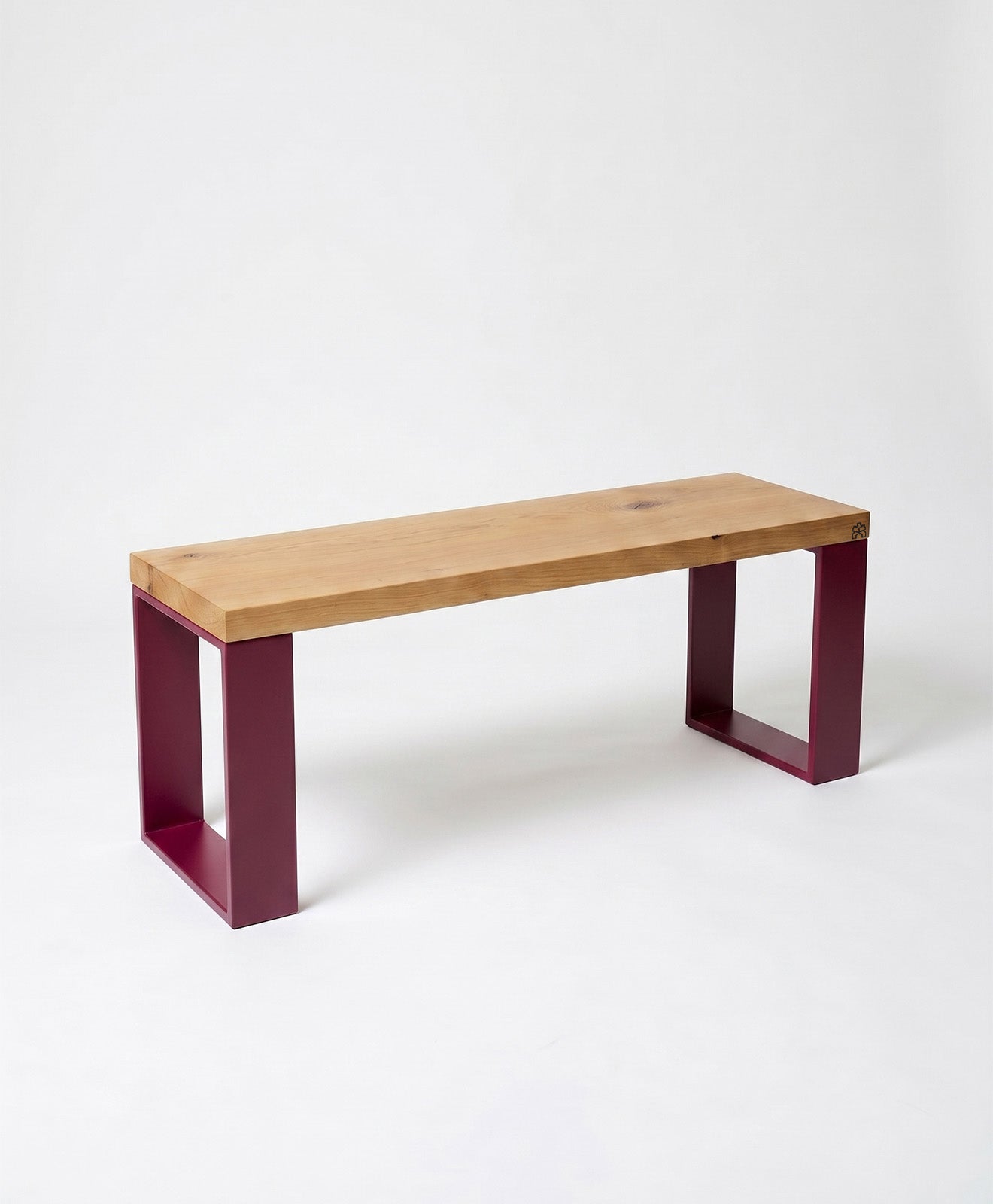 Sitzbank Holz & Stahlgestell PANIBENGEL