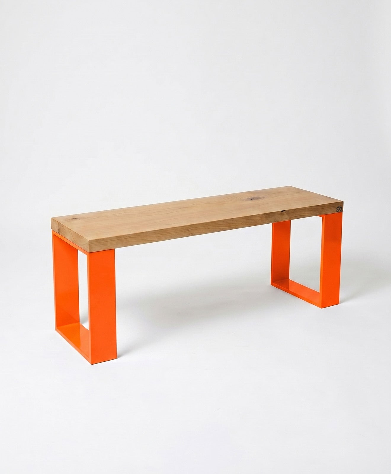 Sitzbank Holz & Stahlgestell PANIBENGEL