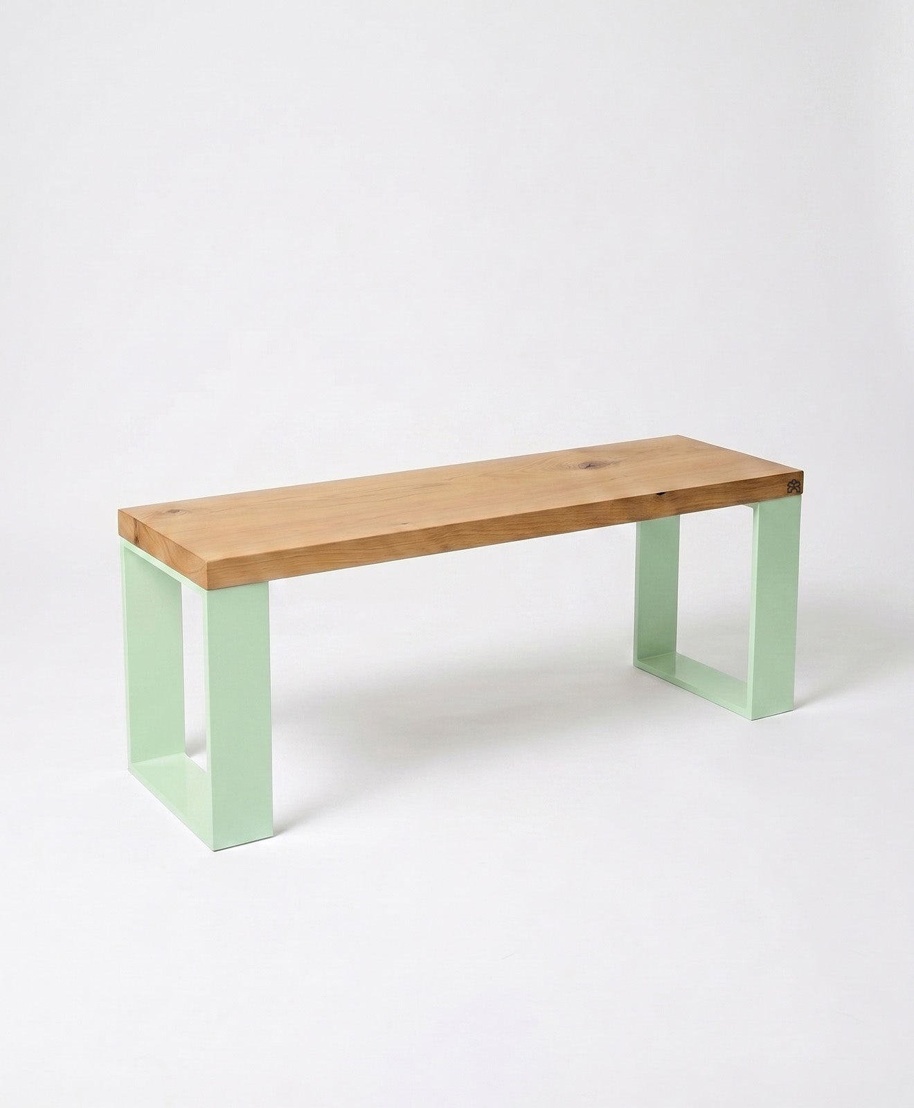 Sitzbank Holz & Stahlgestell PANIBENGEL