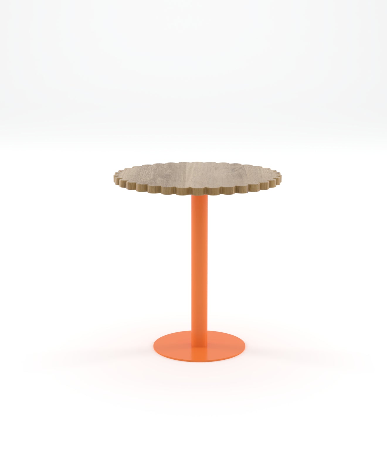 Bistrotisch rund Holz & Stahl BLUME