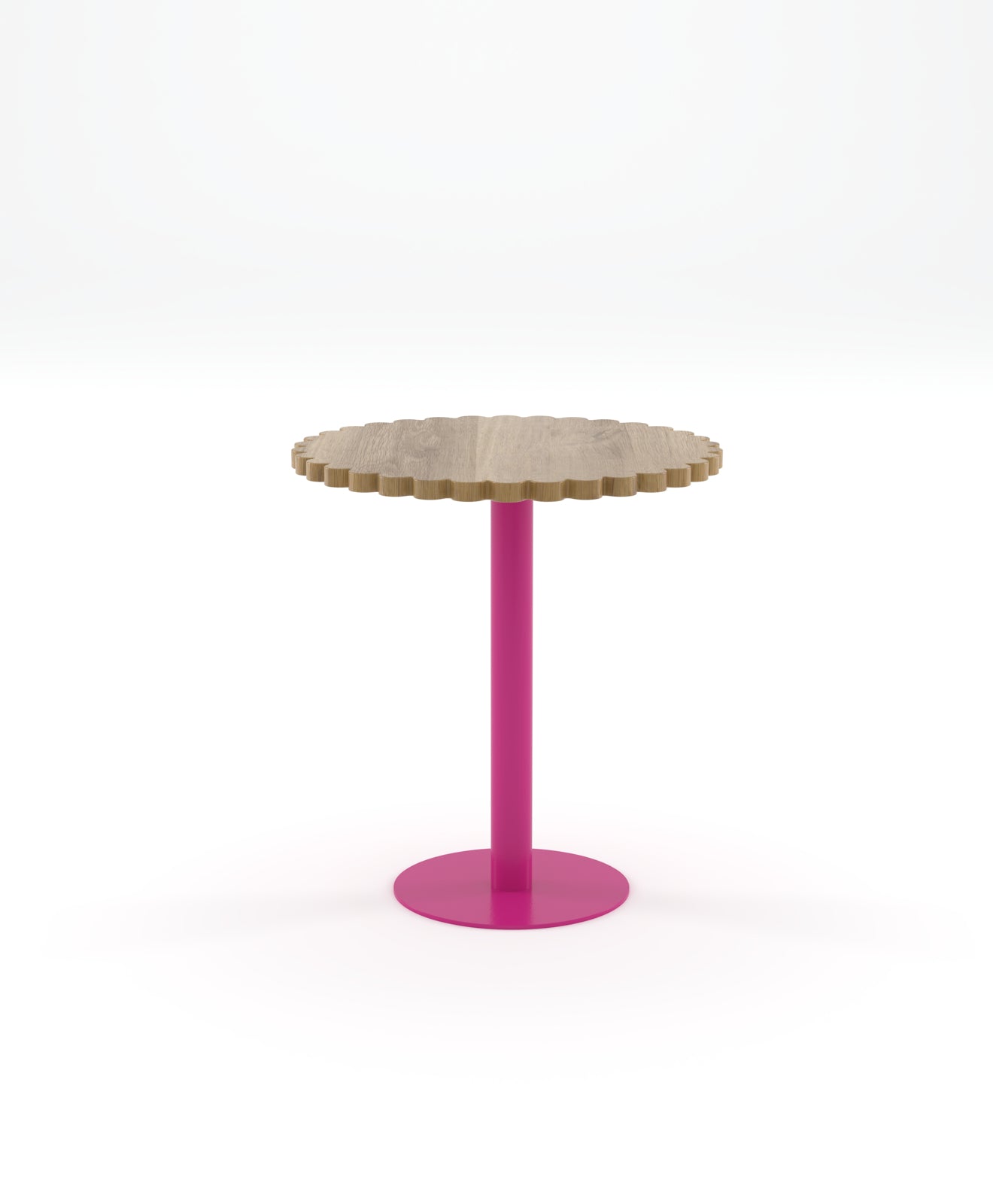 Bistrotisch rund Holz & Stahl BLUME