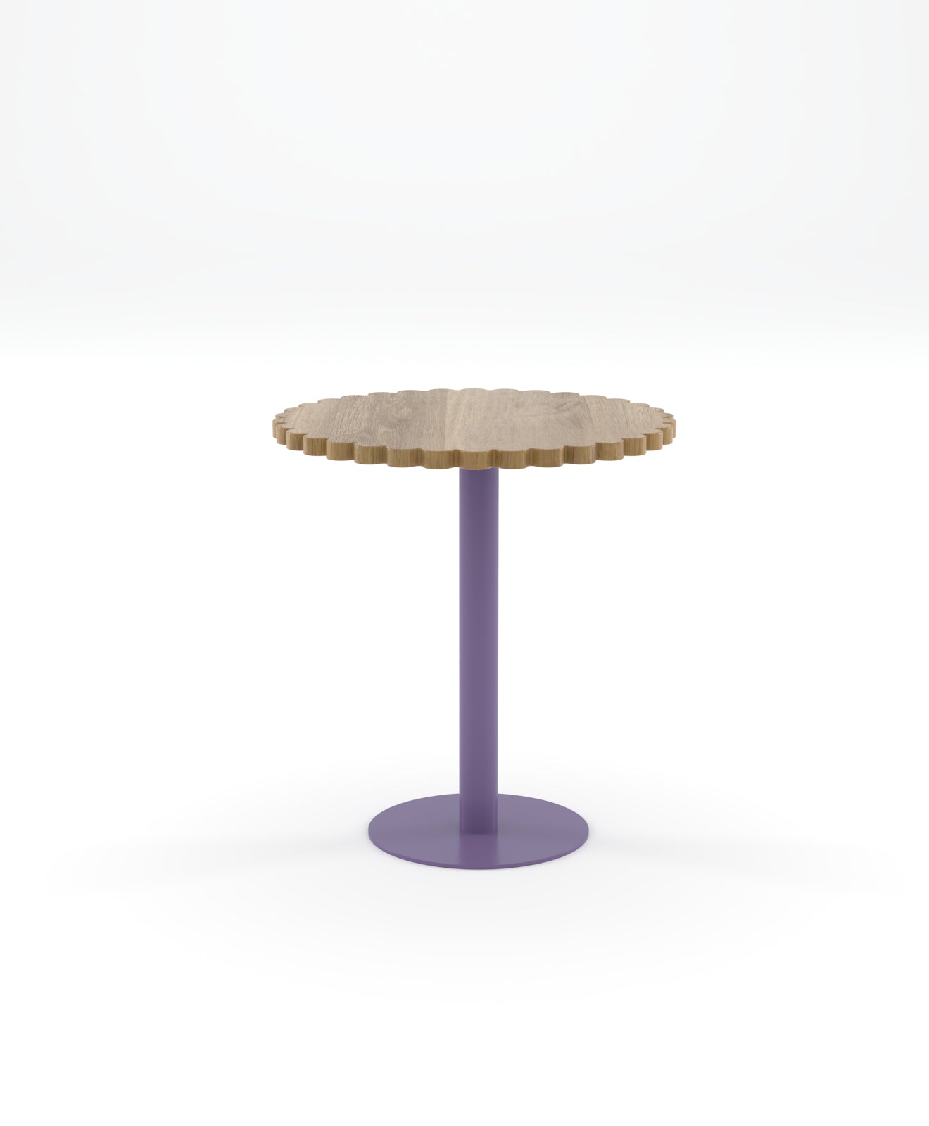 Bistrotisch rund Holz & Stahl BLUME