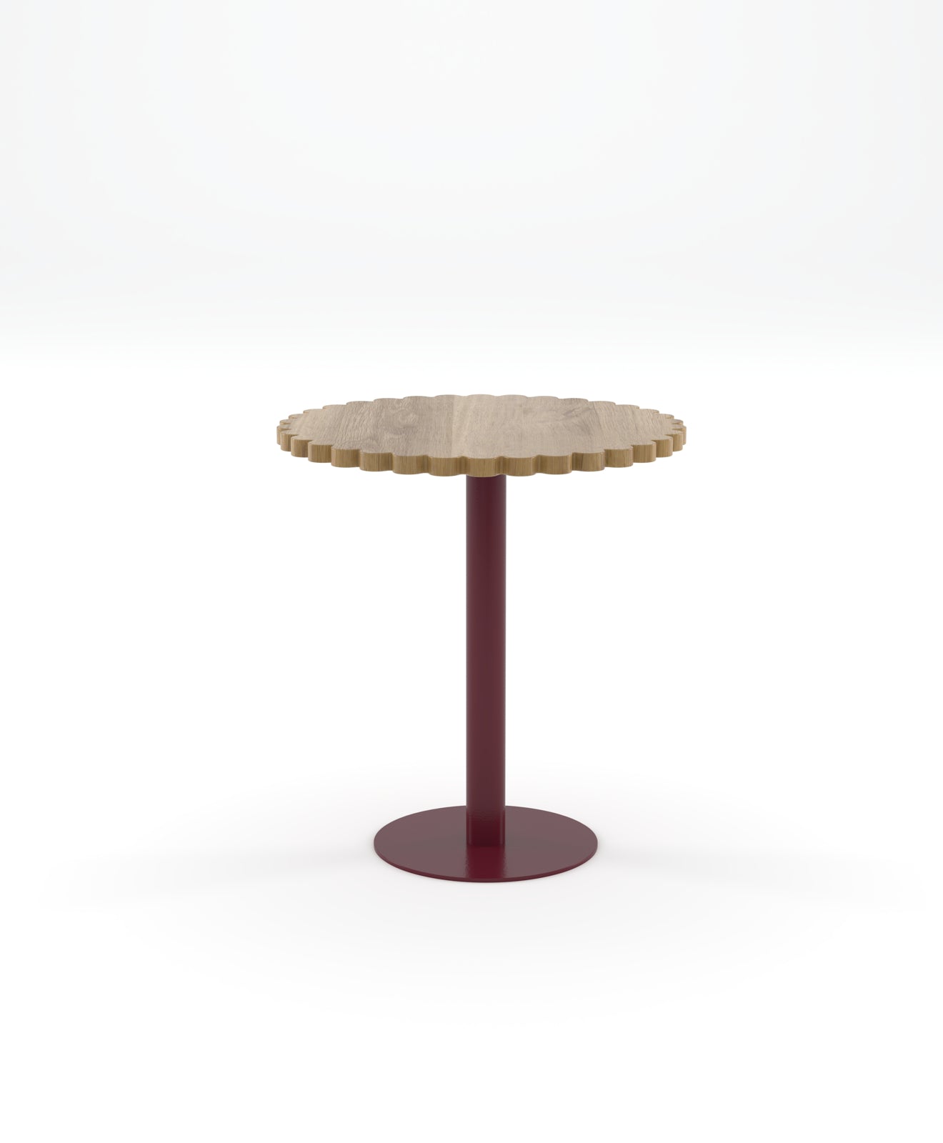 Bistrotisch rund Holz & Stahl BLUME