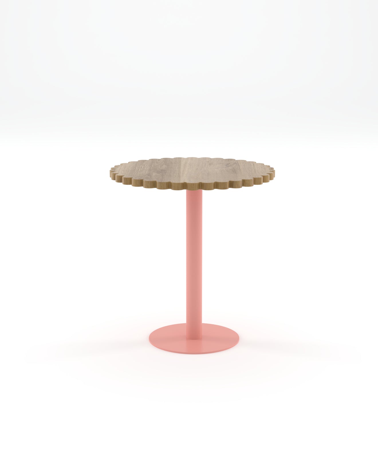 Bistrotisch rund Holz & Stahl BLUME