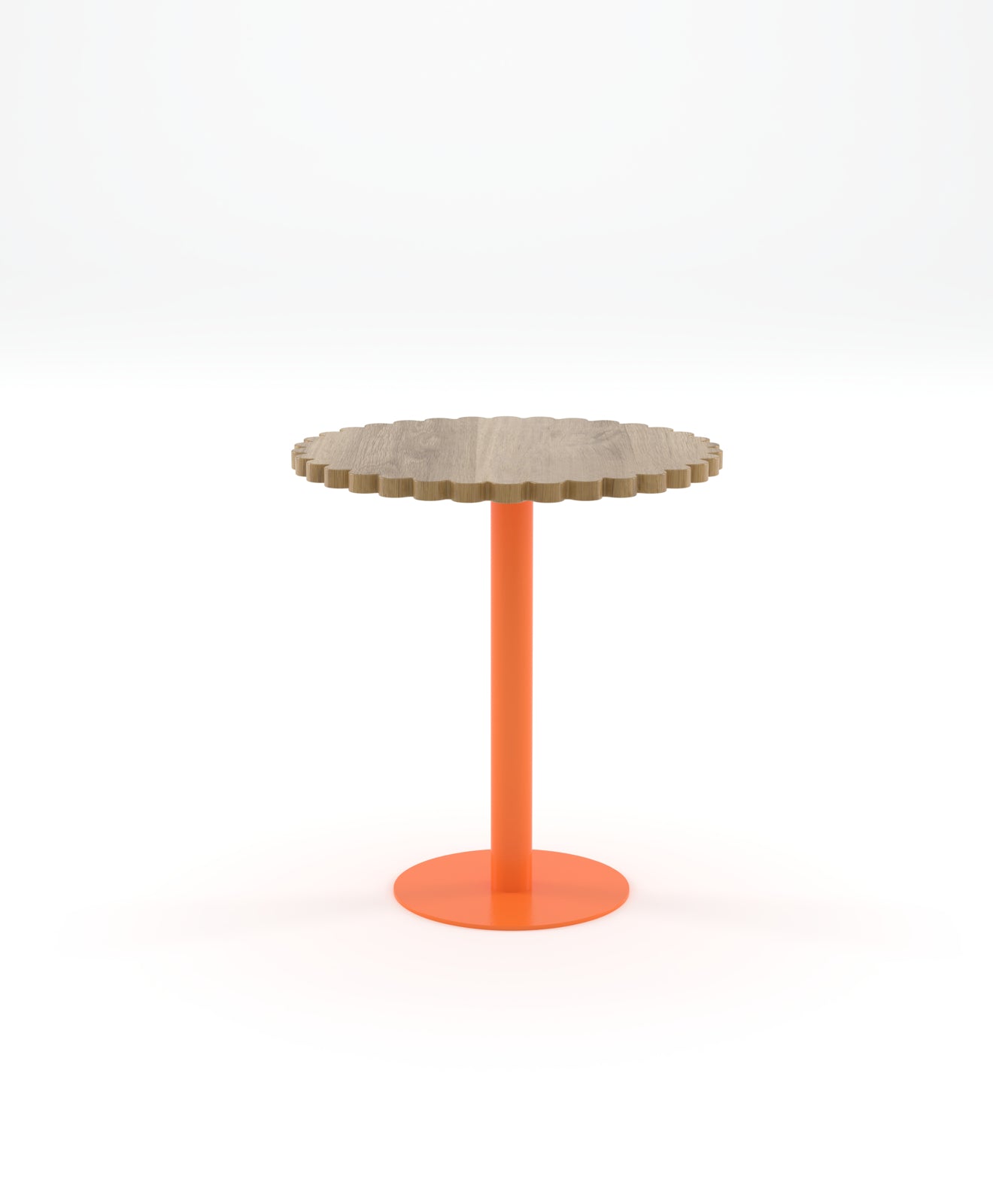 Bistrotisch rund Holz & Stahl BLUME