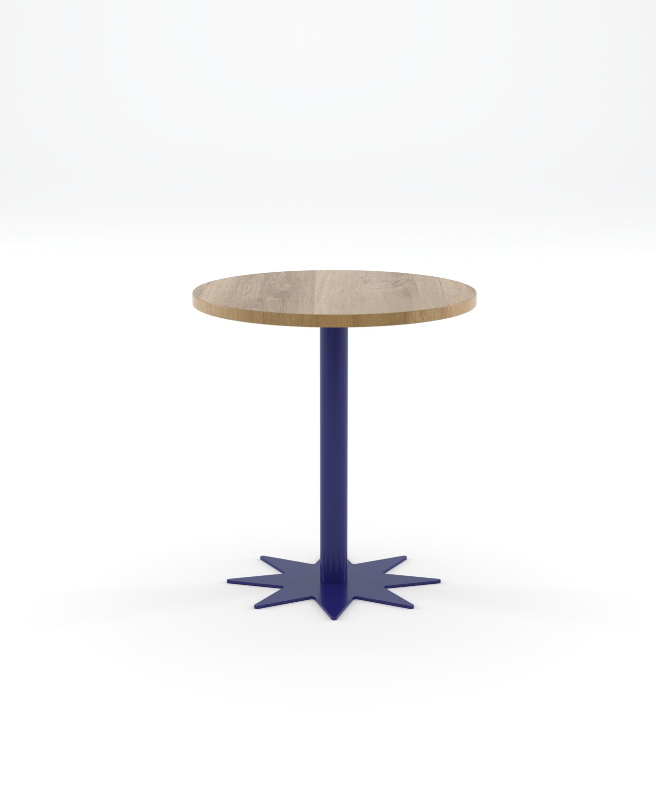 Bistrotisch rund Holz & Stahl STERN