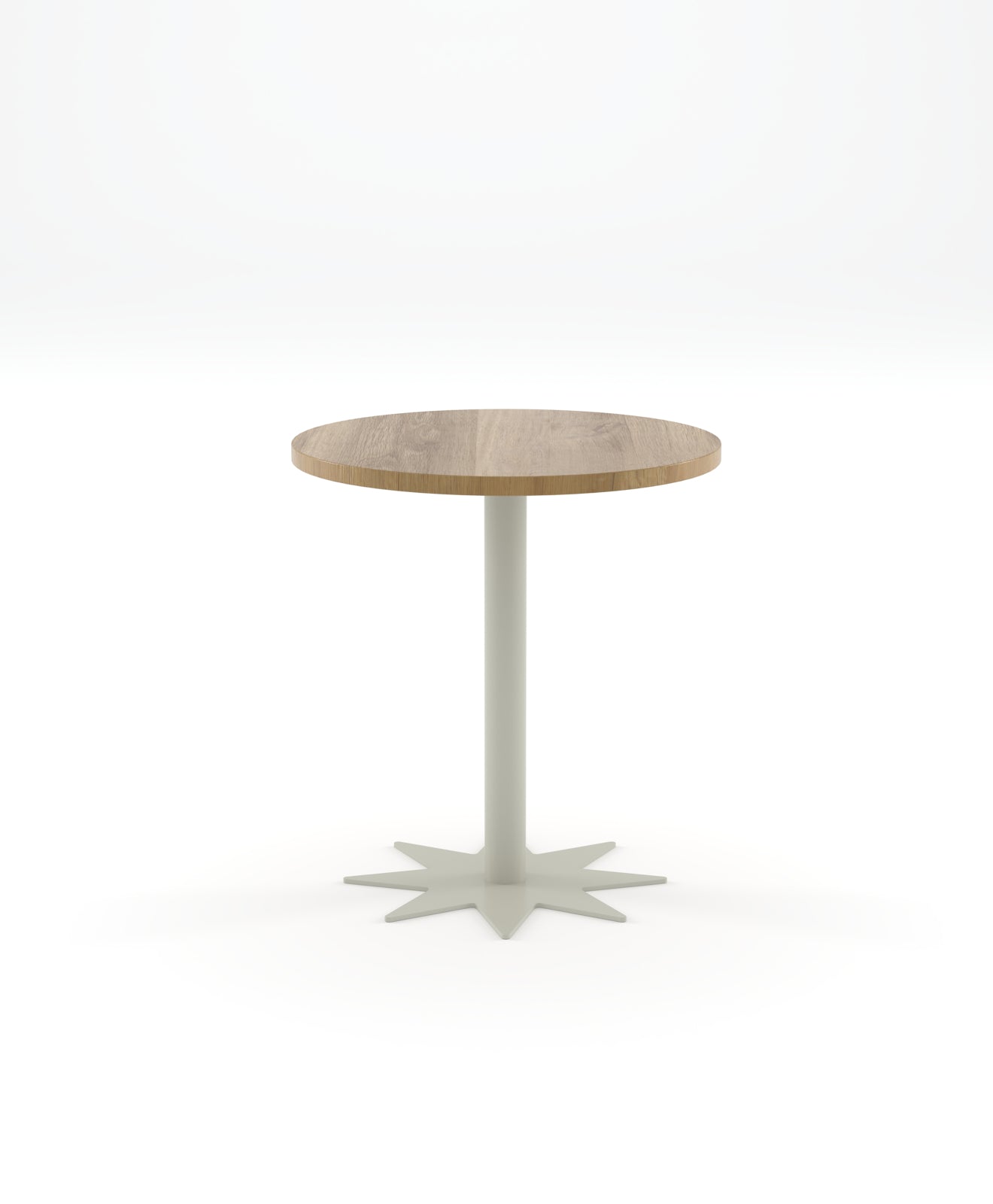 Bistrotisch rund Holz & Stahl STERN