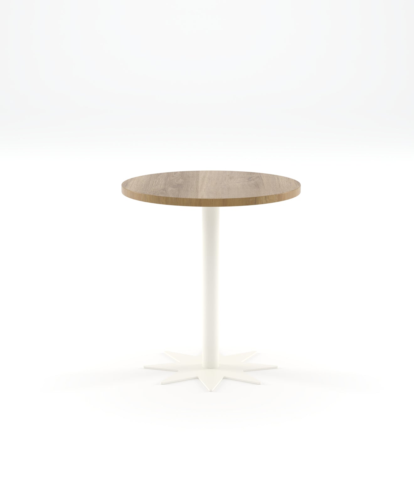 Bistrotisch rund Holz & Stahl STERN