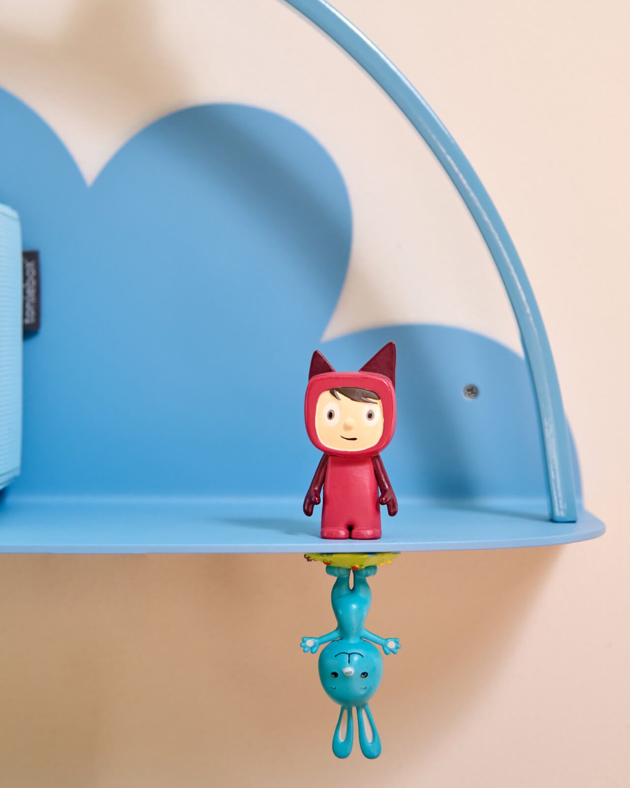 Wandregal für die Toniebox & Tonies Wolke in Blau - Detail