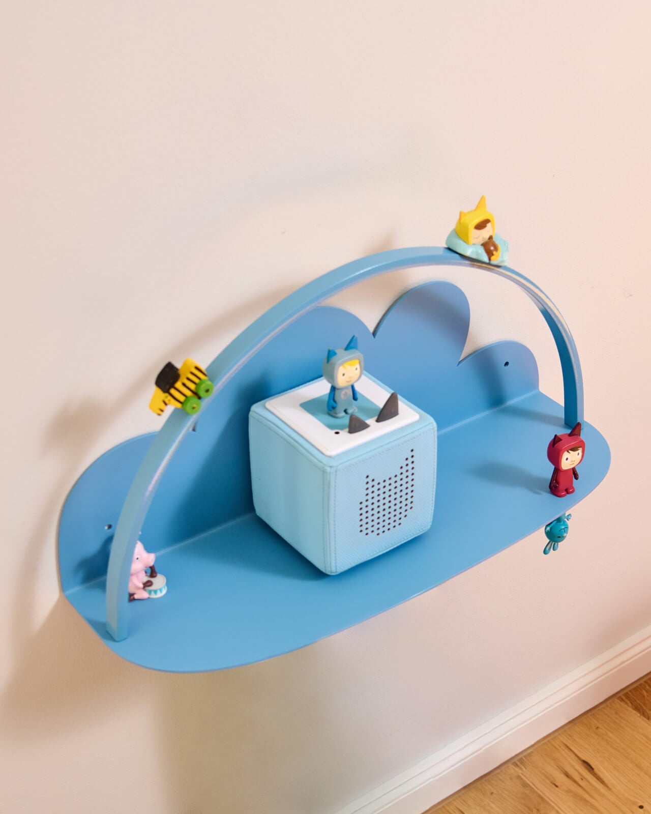 Wandregal für die Toniebox & Tonies Wolke in Blau