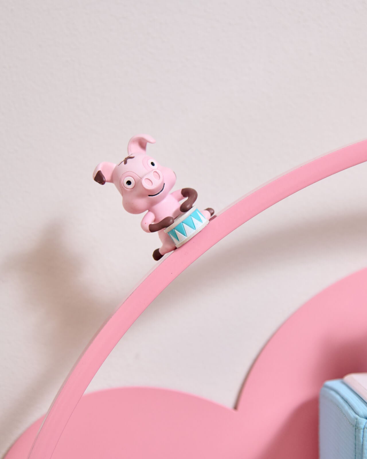 Wandregal für die Toniebox & Tonies Wolke in Rosa - Detail