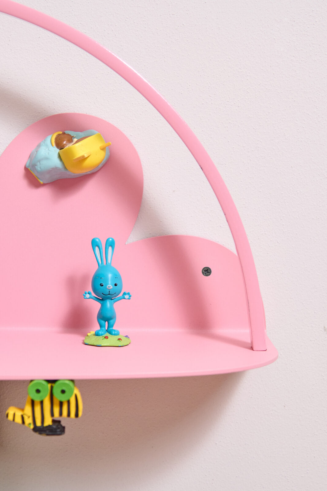 Wandregal für die Toniebox & Tonies Wolke in Rosa - Detail