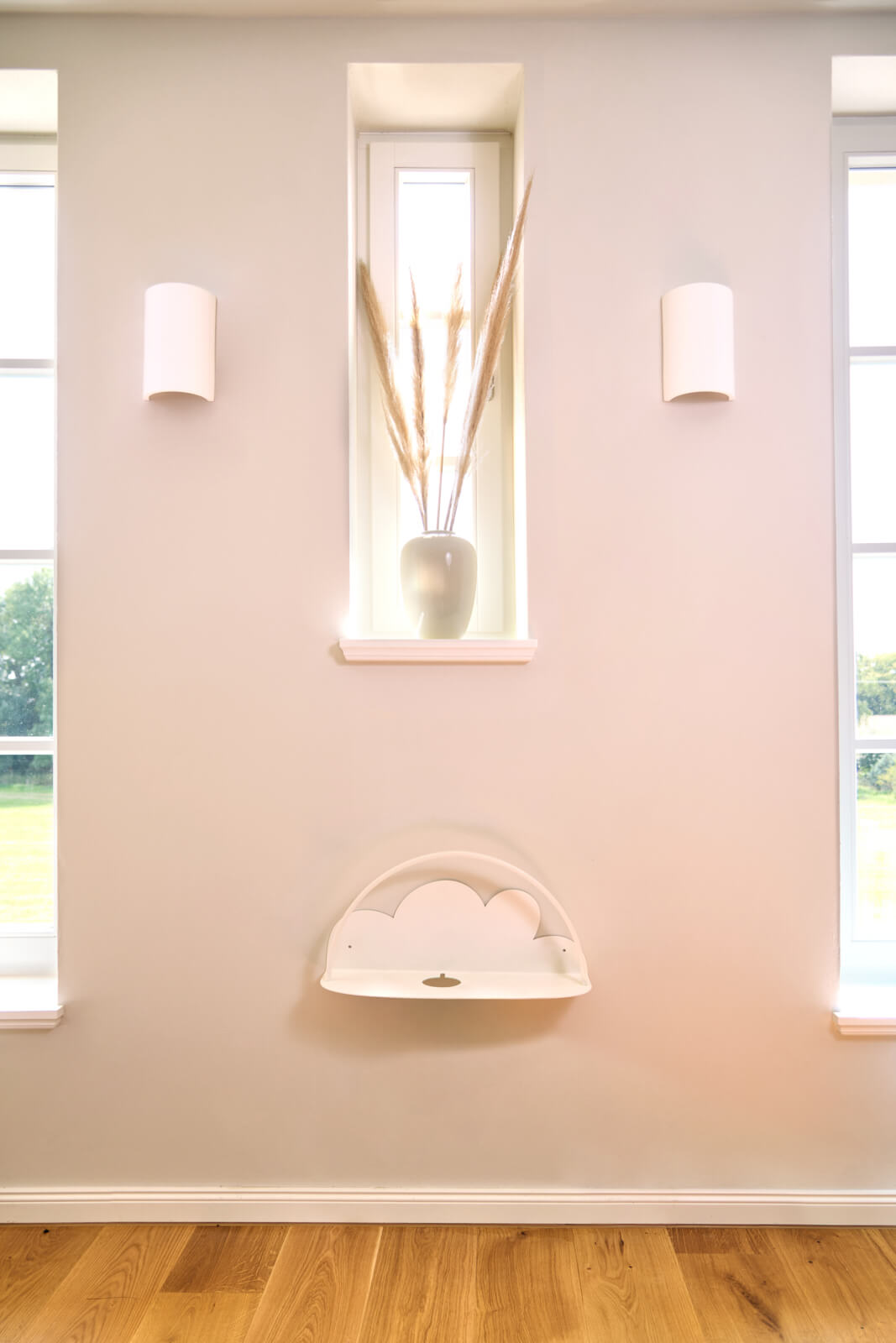 Wandregal für die Toniebox & Tonies Wolke in Weiß