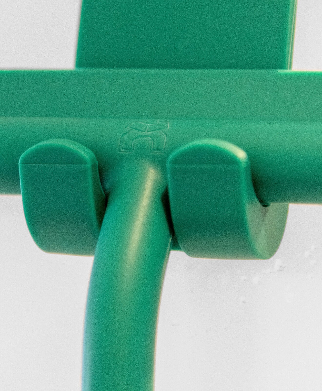 Abzieher aus Silikon für Bad und mehr von KAWENTSMANN in Grün Detailaufnahme