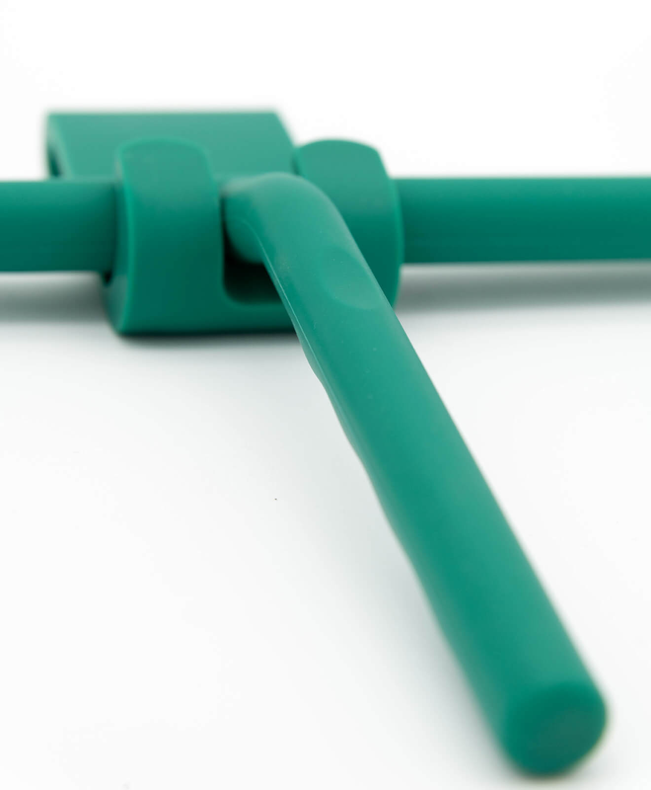 Abzieher aus Silikon für Bad und mehr von KAWENTSMANN in Grün Detailaufnahme