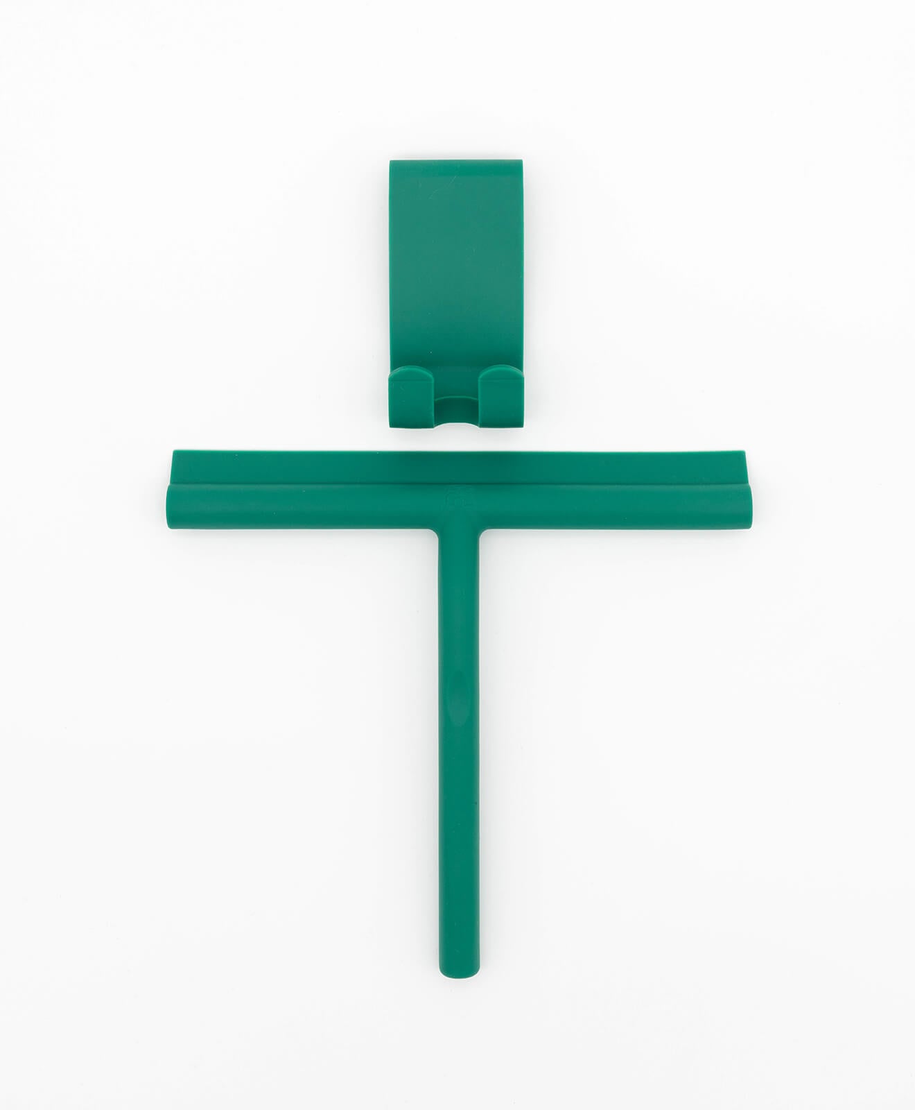 Abzieher aus Silikon für Bad und mehr von KAWENTSMANN in Grün