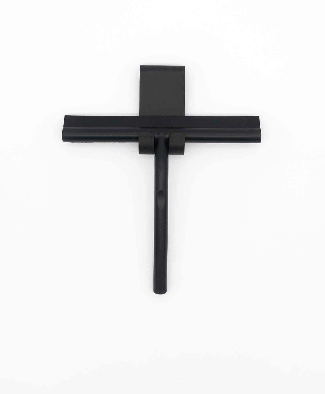 Abzieher aus Silikon für Bad und mehr von KAWENTSMANN in Schwarz