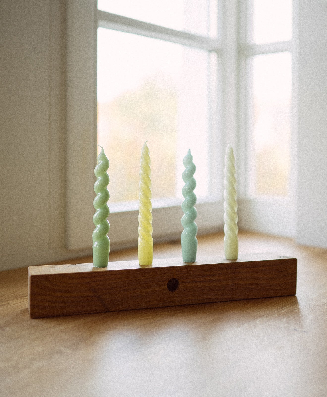 Adventskranz Holz Kerzenständer "Kawentskranz"