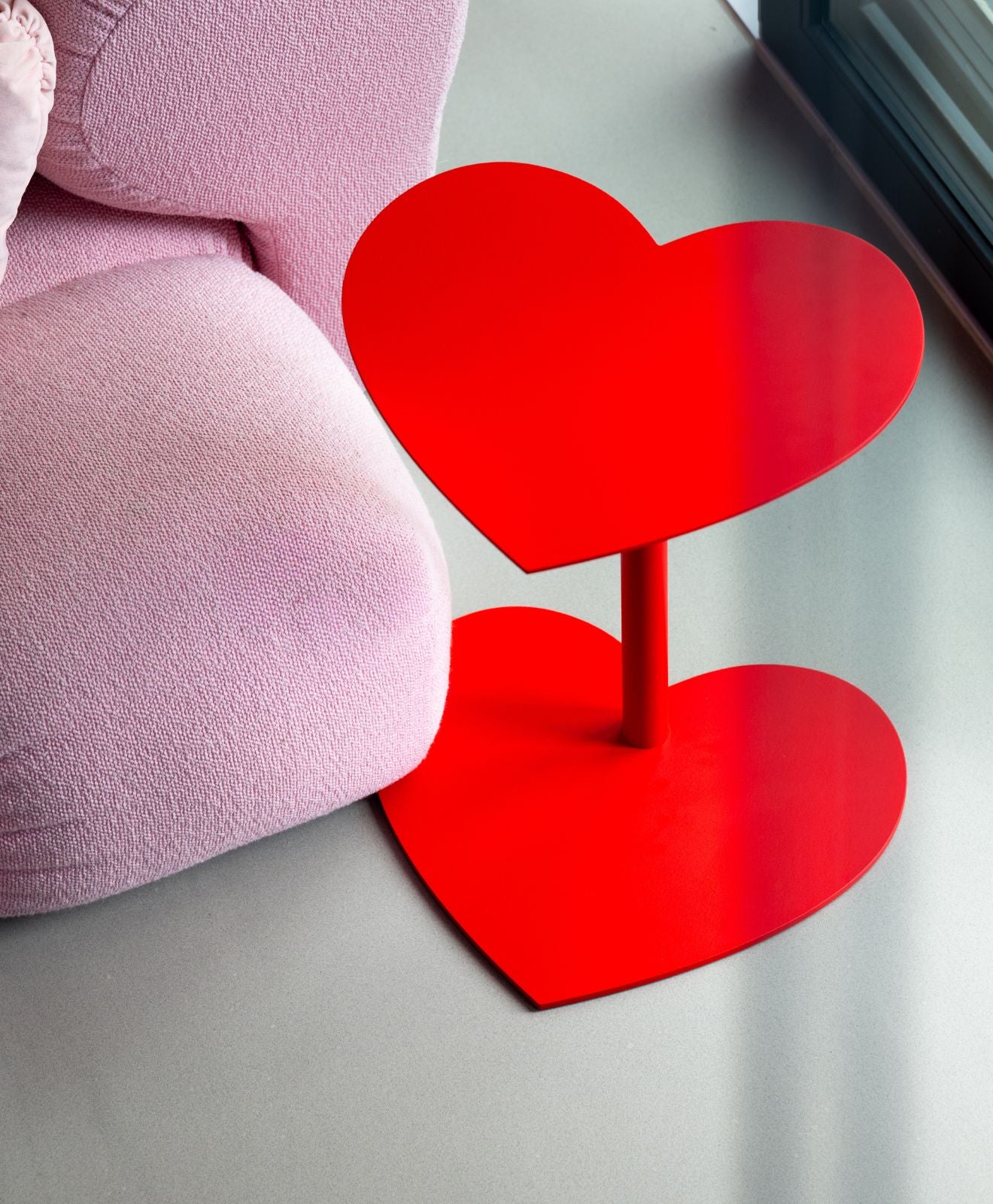 Beistelltisch | Couchtisch aus Metall AMOR im Wohnzimmer