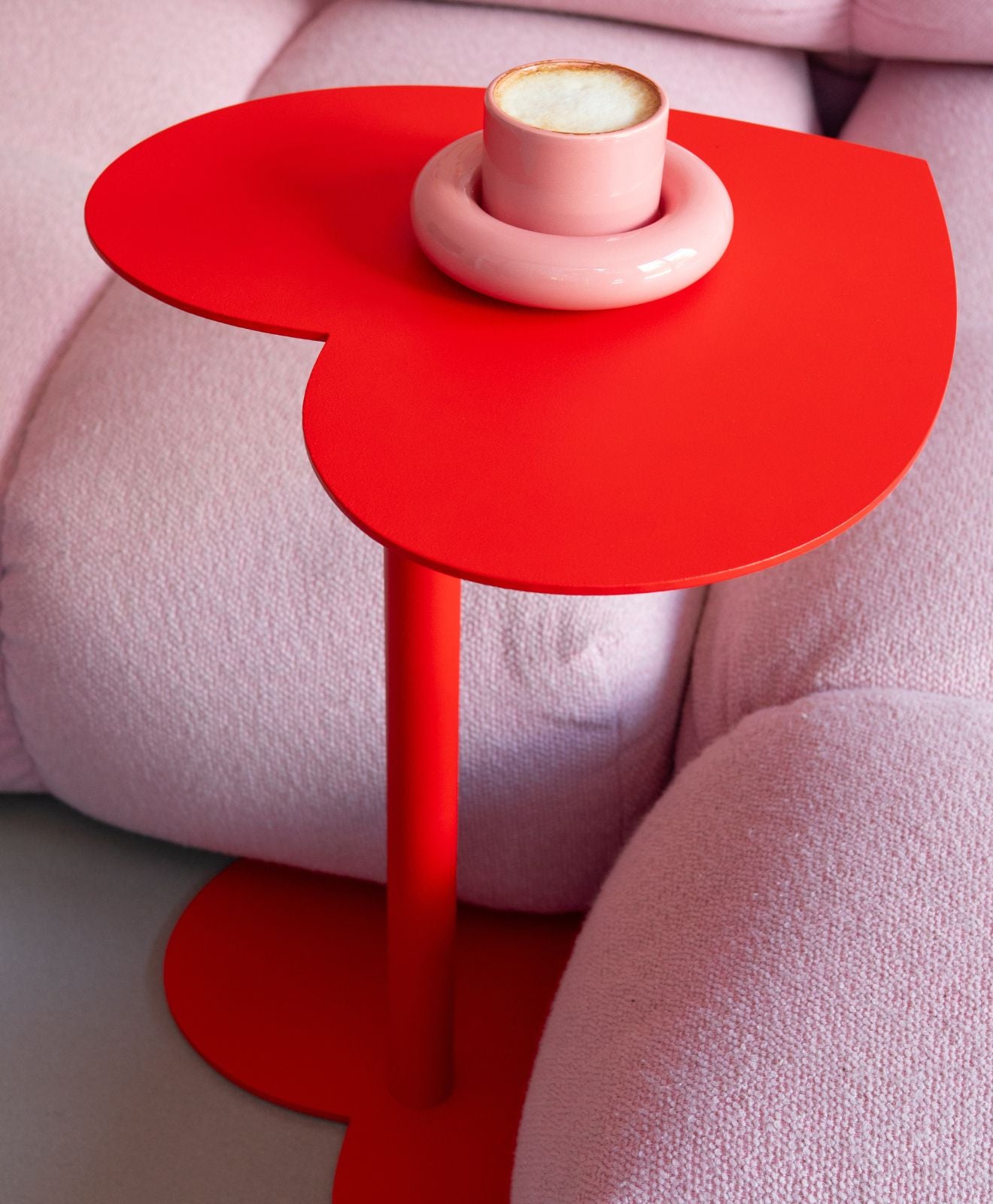 Beistelltisch | Couchtisch aus Metall AMOR im Wohnzimmer