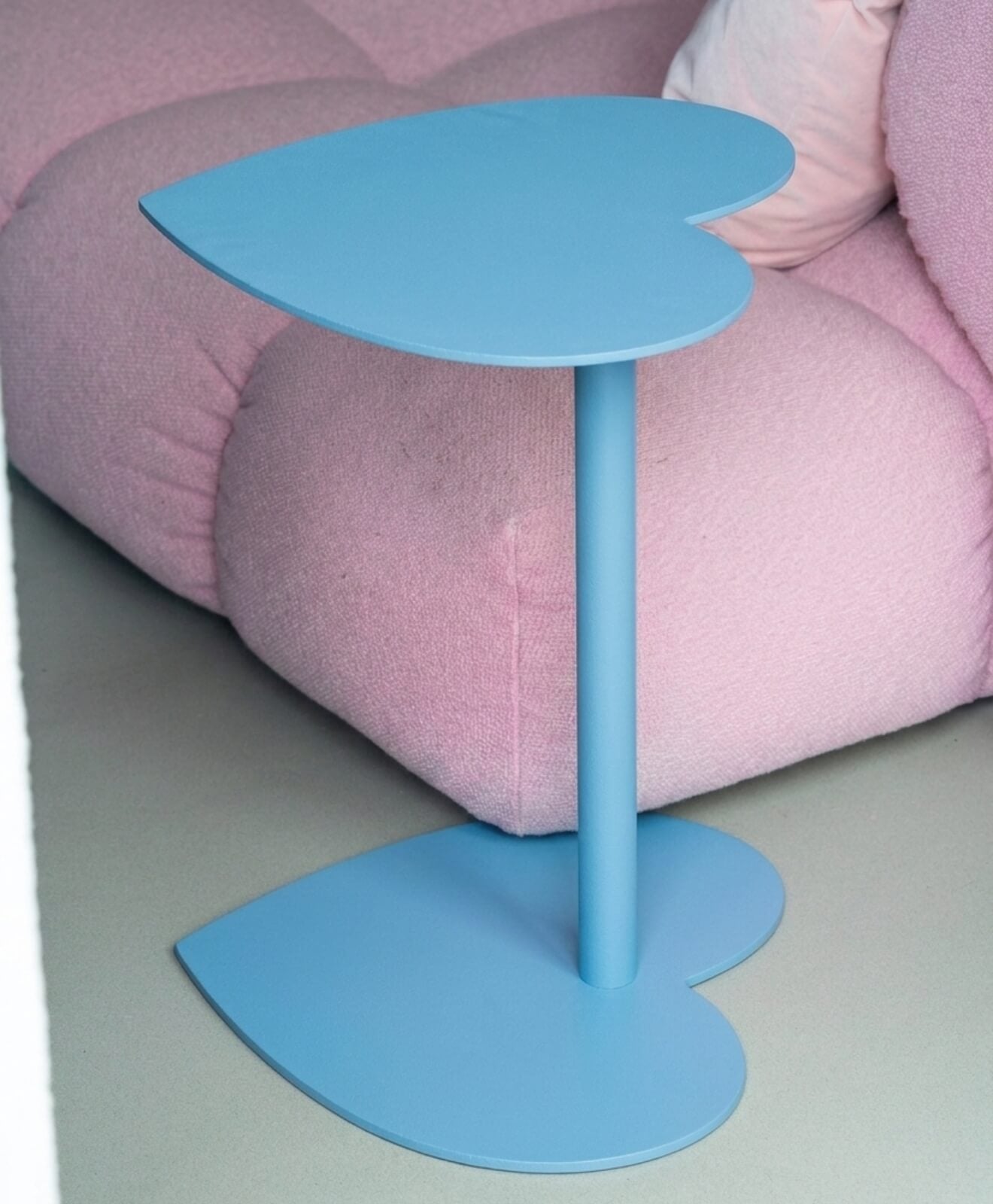 Beistelltisch | Couchtisch aus Metall AMOR im Wohnzimmer
