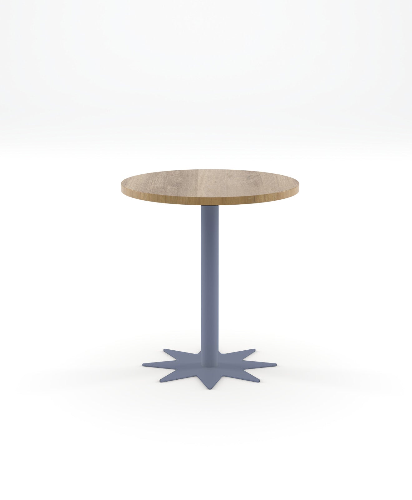 Bistrotisch rund Holz & Stahl STERN 70 cm Ø
