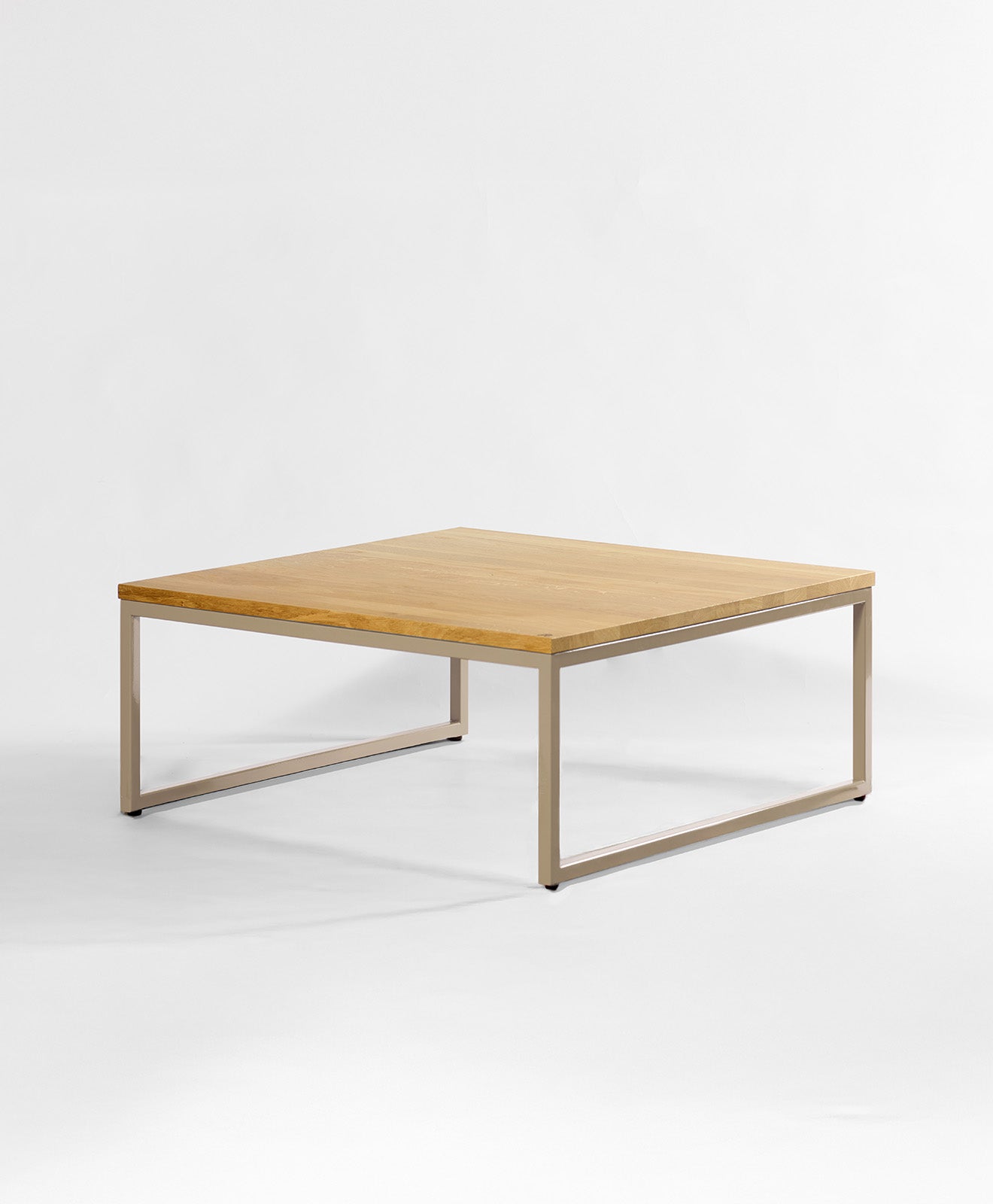 Couchtisch Holz & Metall TALON in Graubeige