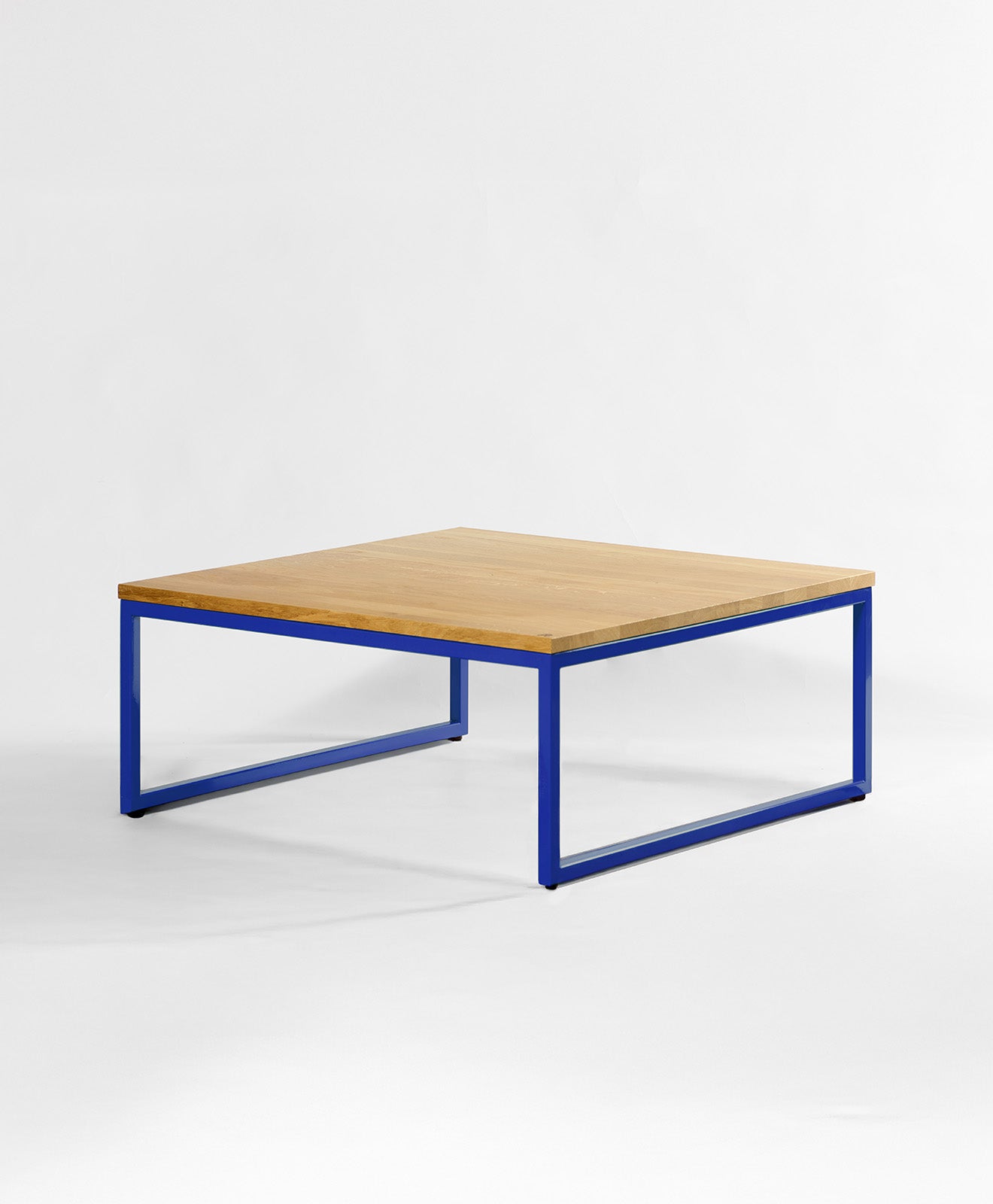 Couchtisch Holz & Metall TALON in Ultramarinenblau
