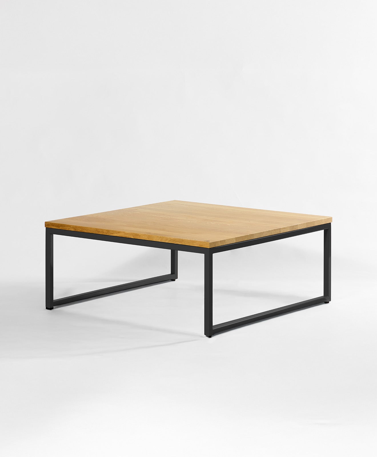 Couchtisch Holz & Metall TALON in Tiefschwarz