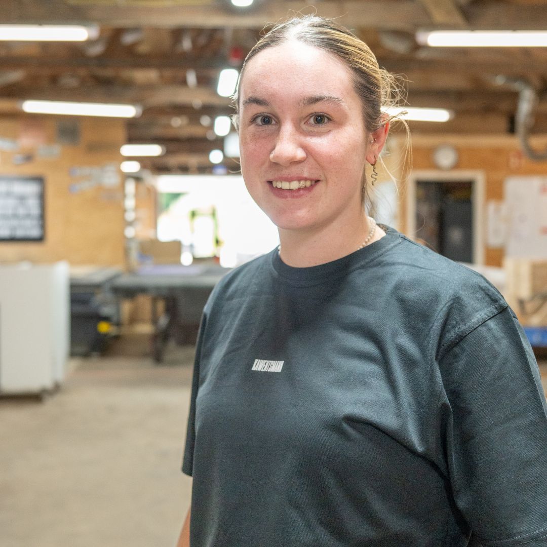 Teammitglied Frieda - Tischlerin