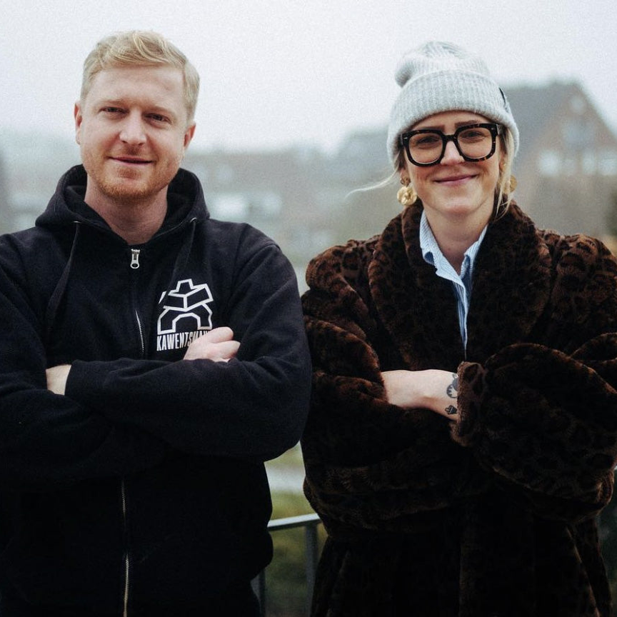 Geschäftsführer Max und Greta zur Veranschaulichung des Kennenlernens im Bewerbungsprozess