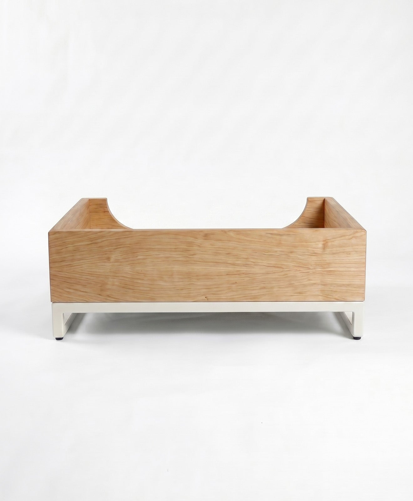 KAWENTSMANN Hundebett aus Holz mit Stahlgestell FIRCHE