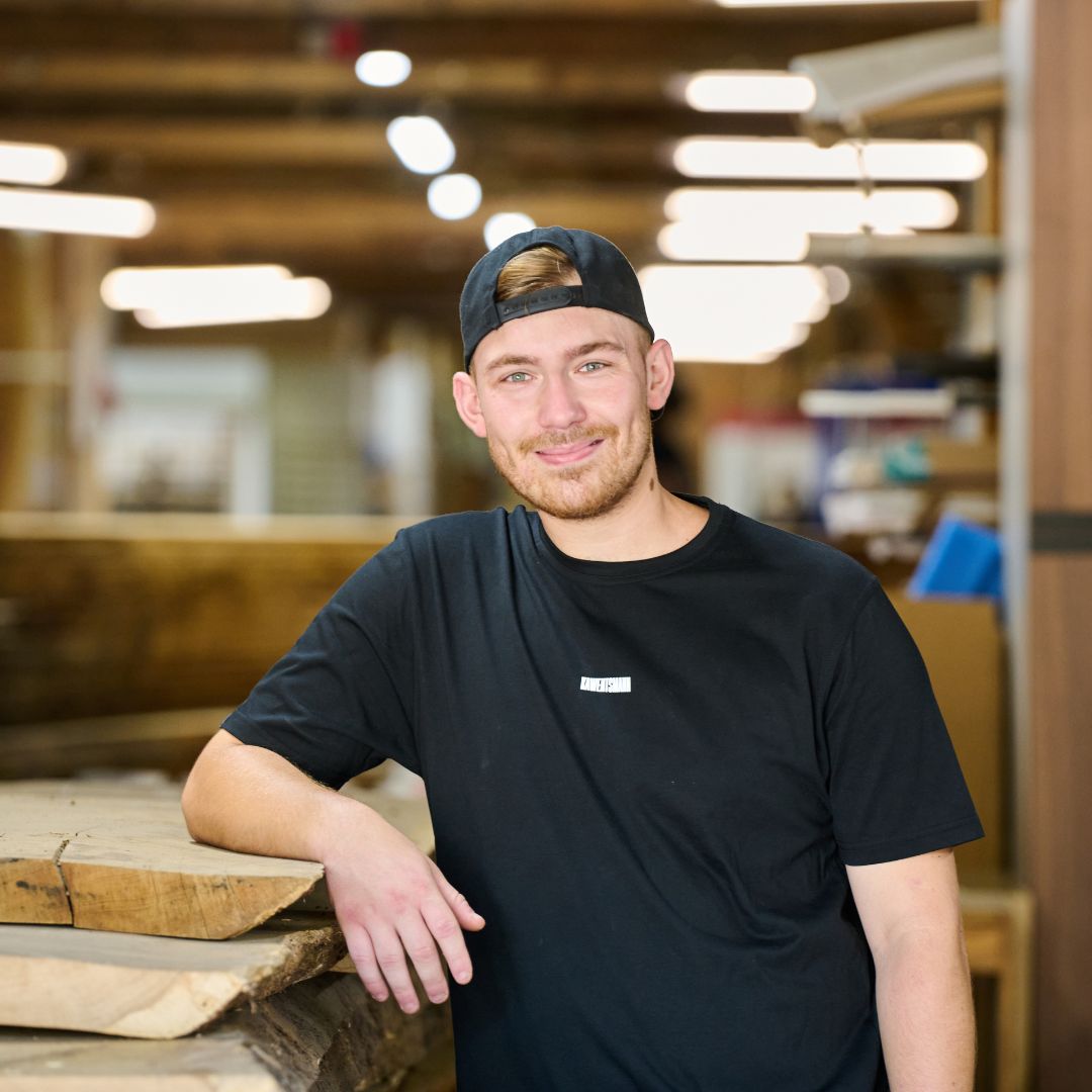 Teammitglied Justin - Tischler