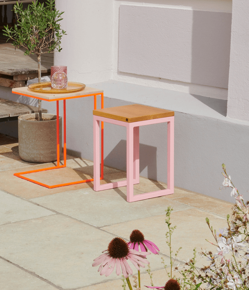 Hocker Eiche Talon von Kawentsmann