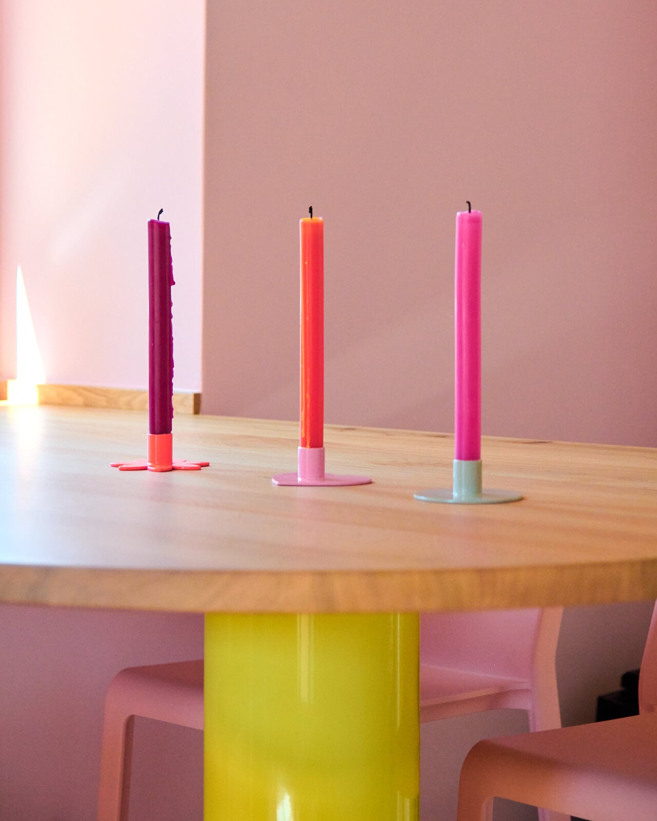 Kerzenständer / Kerzenhalter für Stabkerzen von KAWENTSMANN