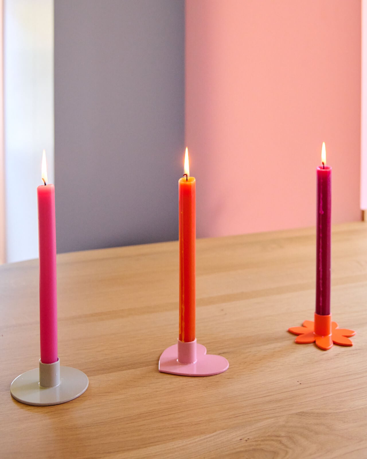 Kerzenständer / Kerzenhalter für Stabkerzen von KAWENTSMANN