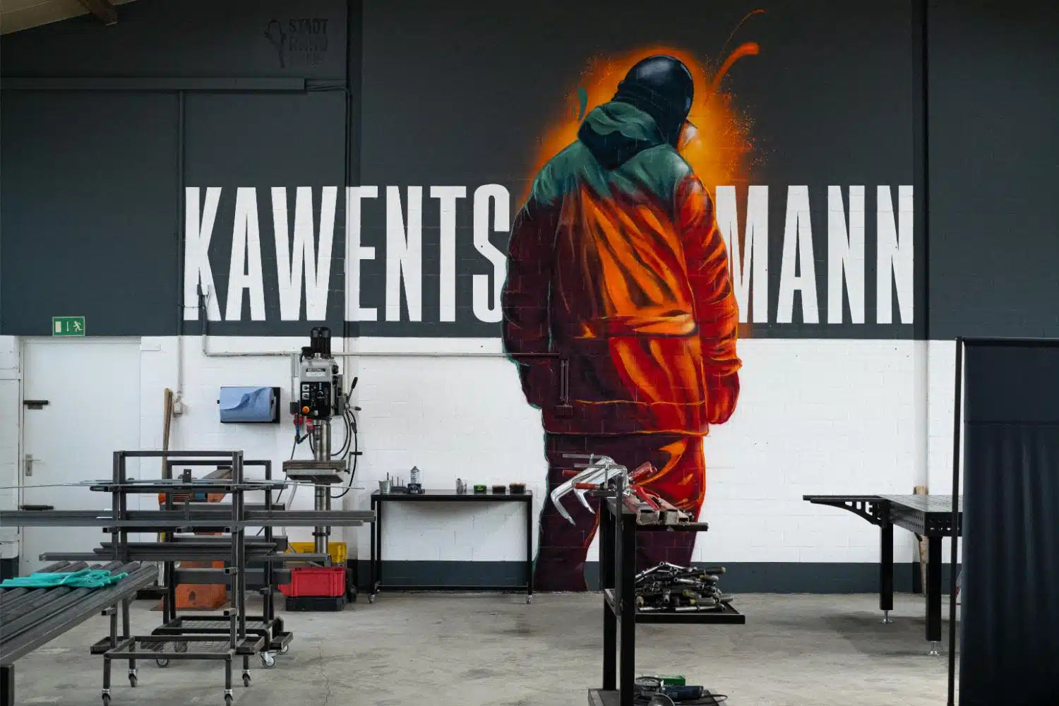 Die Metallbau-Werkstatt von Kawentsmann