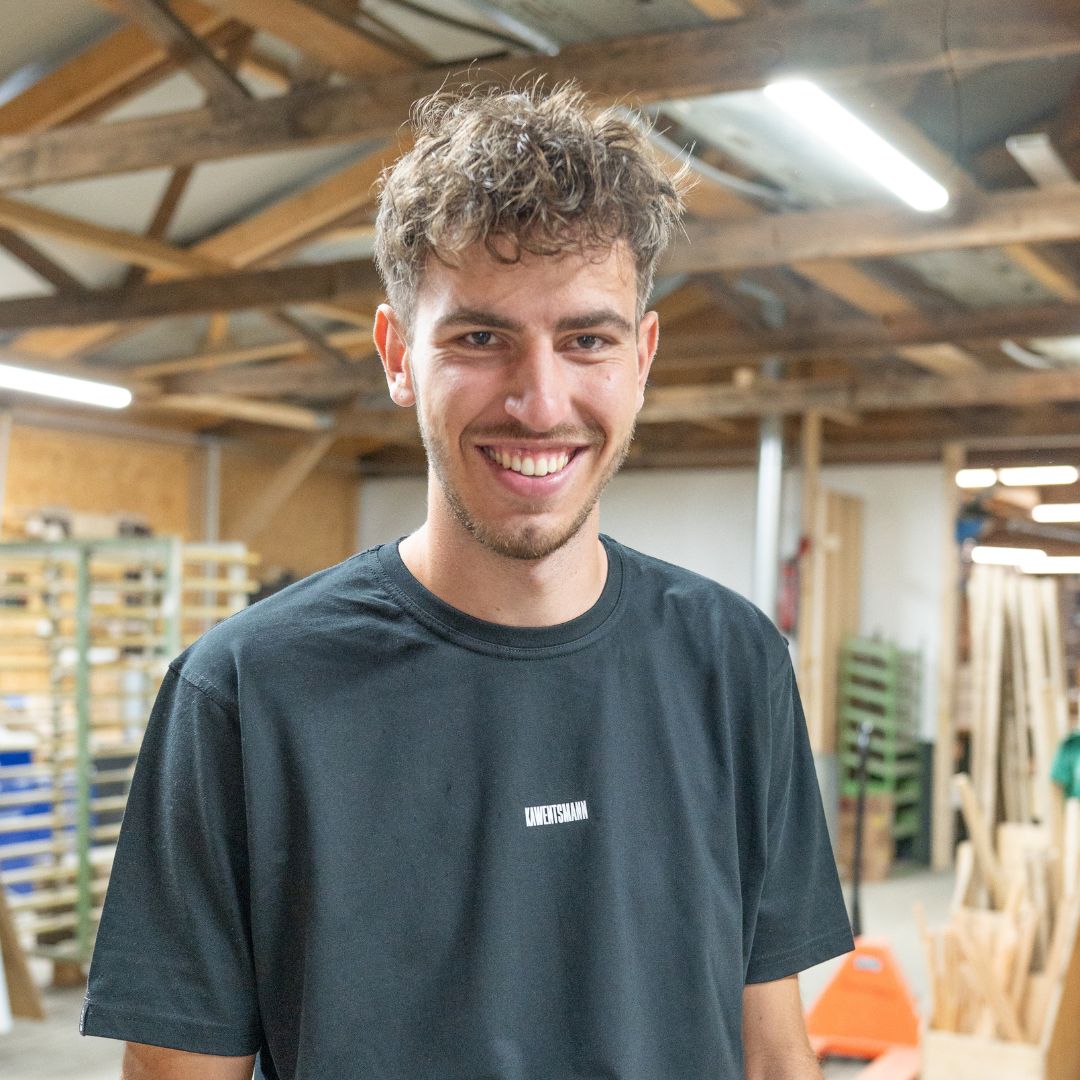 Teammitglied Philipp - auszubildender Tischler
