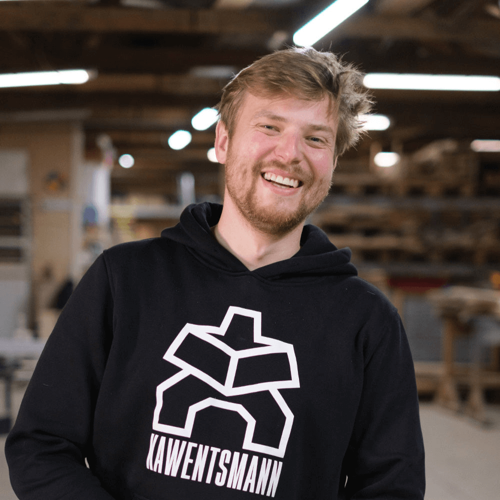 Vincent - Tischlermeister & Designer bei Kawentsmann