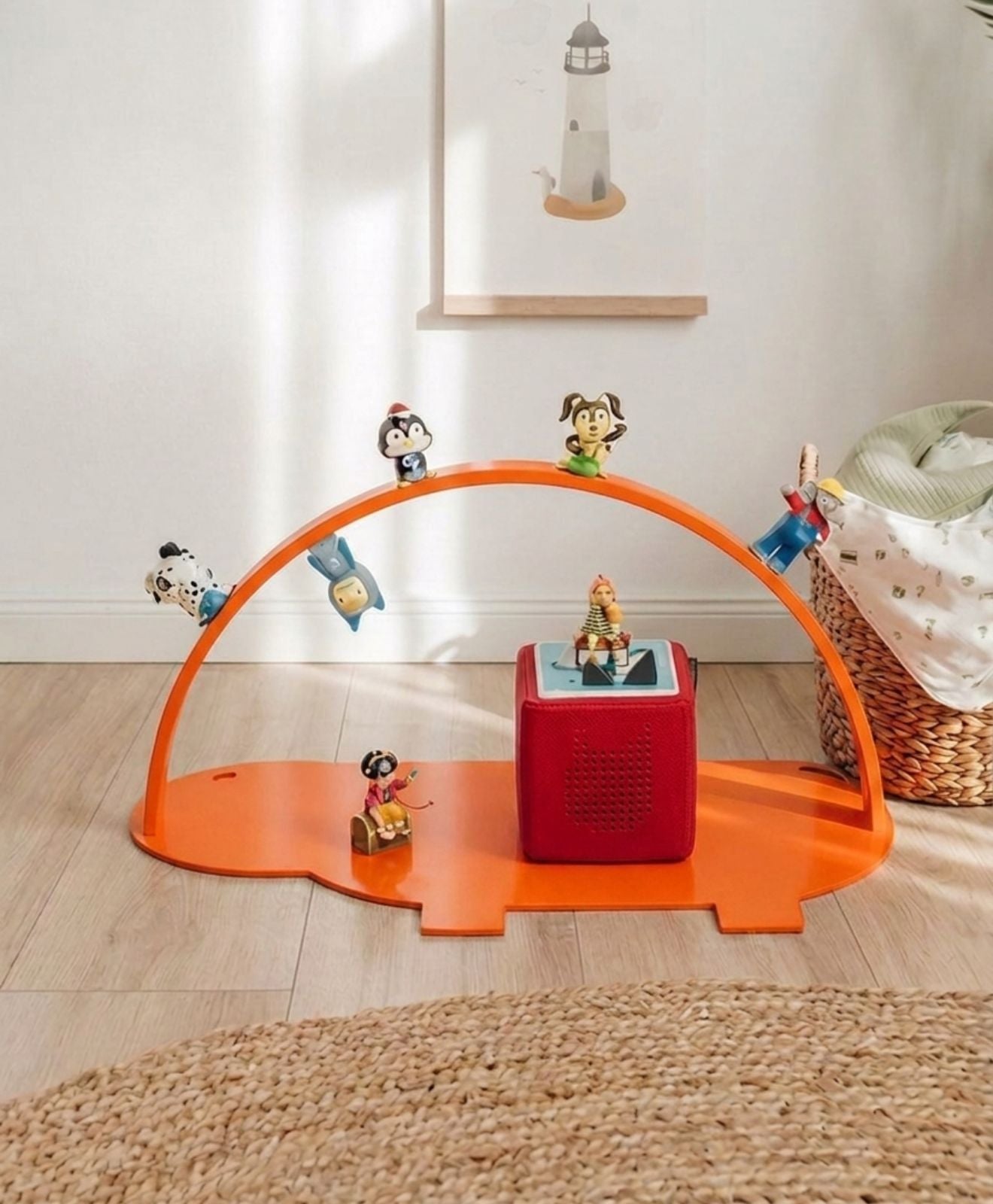 Tonie Regal Nilpferd Moodbild im Kinderzimmer