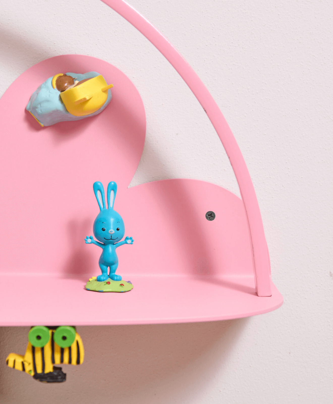 Wandregal für die Toniebox & Tonies Wolke in Rosa - Detail