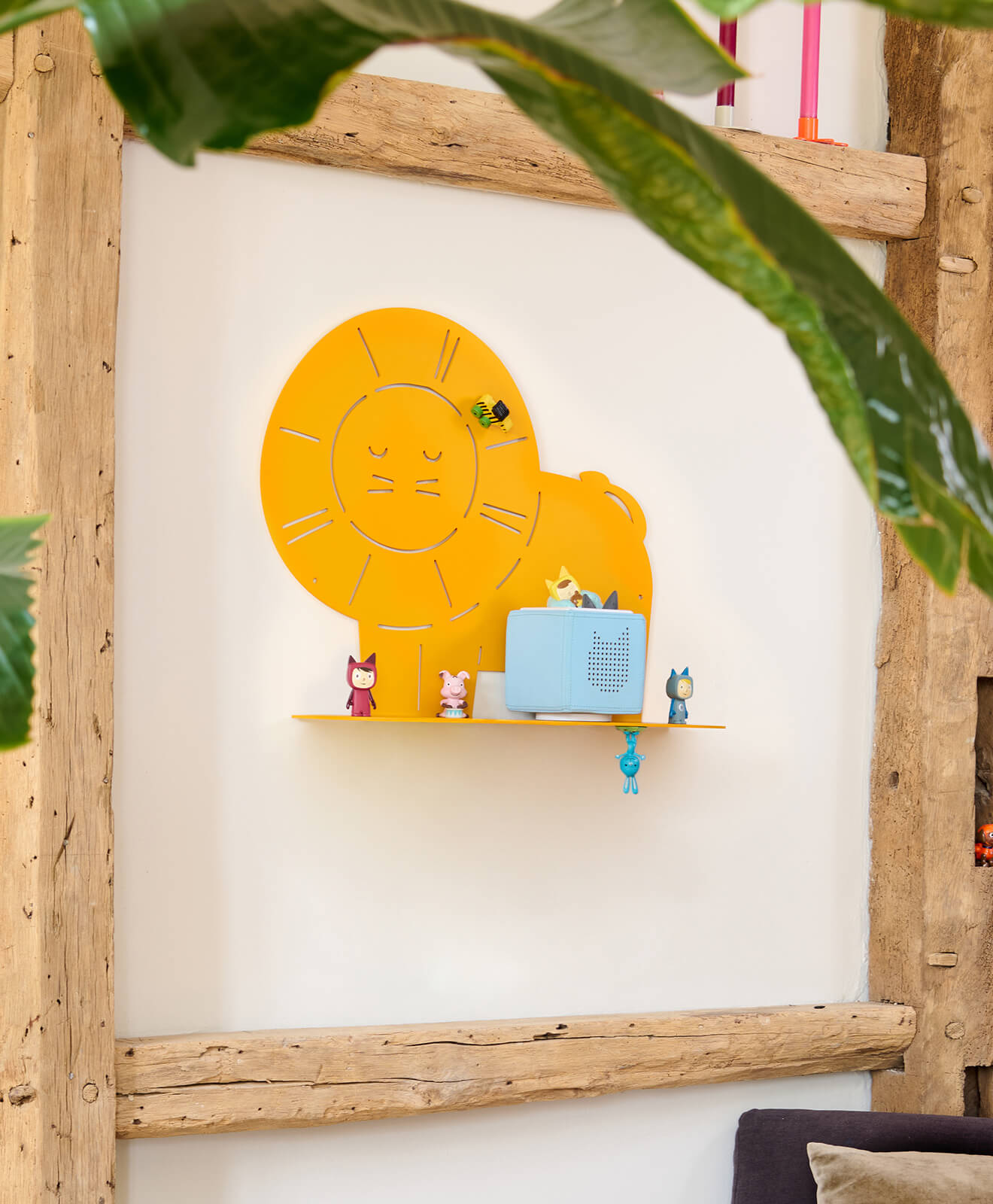 Wandregal für die Toniebox & Tonies Löwe