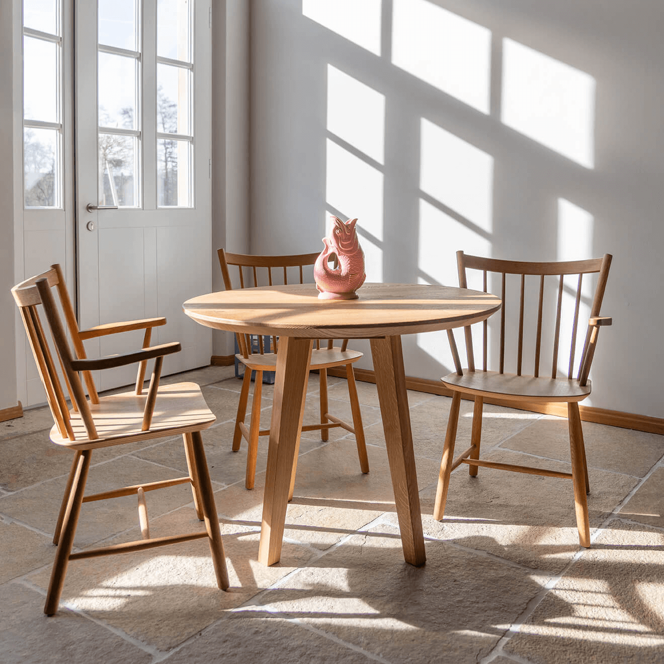 Esstisch rund KENO zur Dartstellung unserer runden Esstische