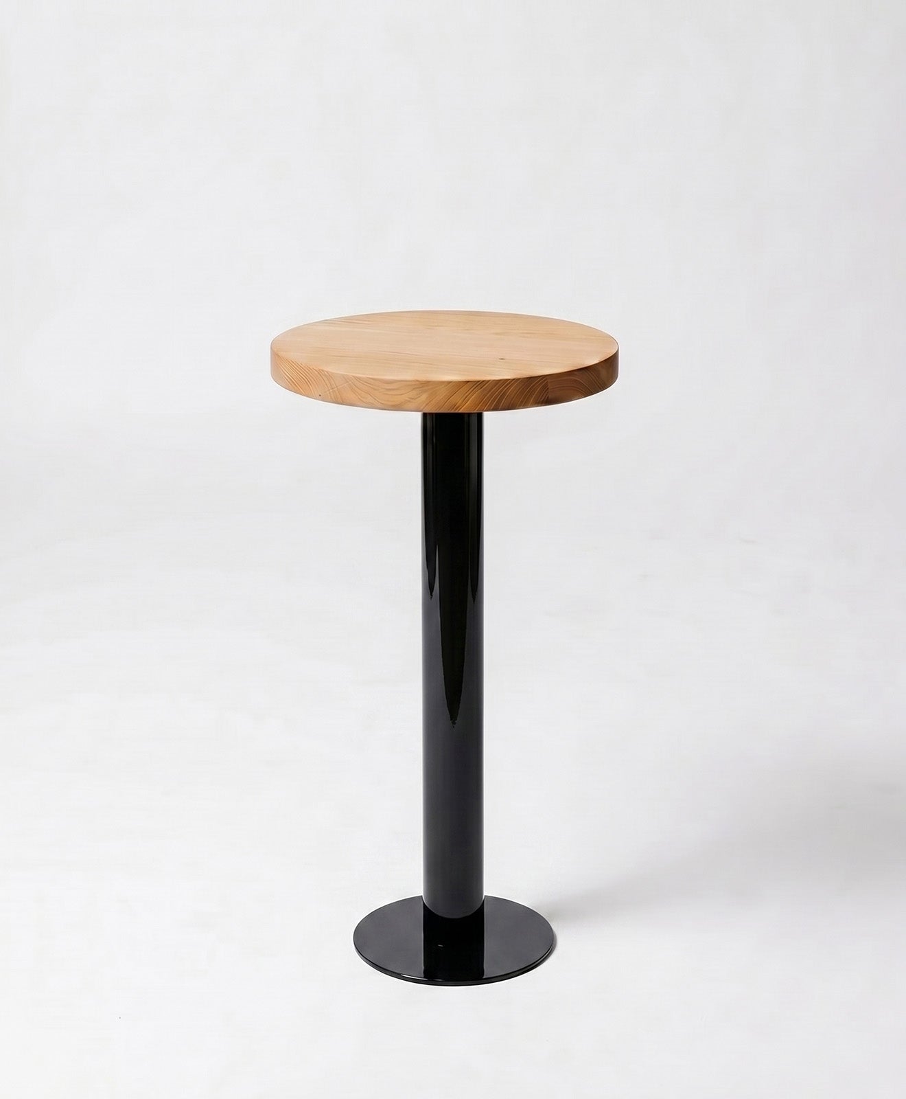 Beistelltisch rund aus Holz & Metall ALBERT