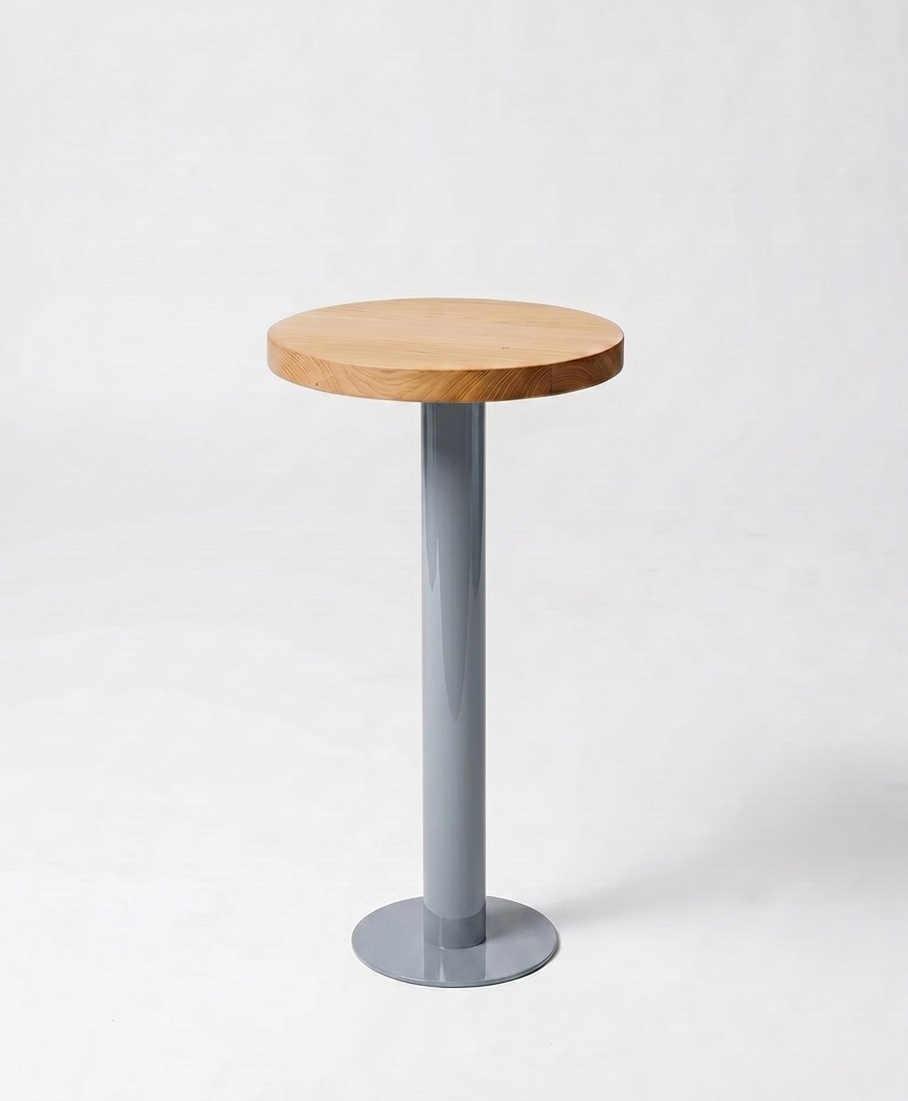 Beistelltisch rund aus Holz & Metall ALBERT