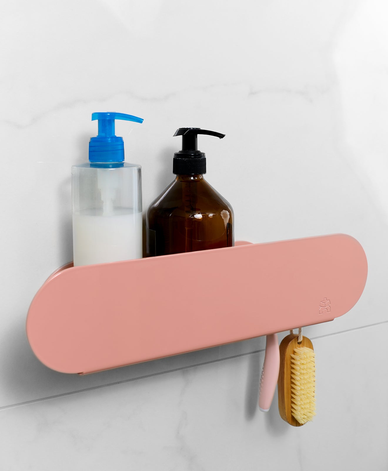 Duschablage ohne Bohren ORBI in Rosa
