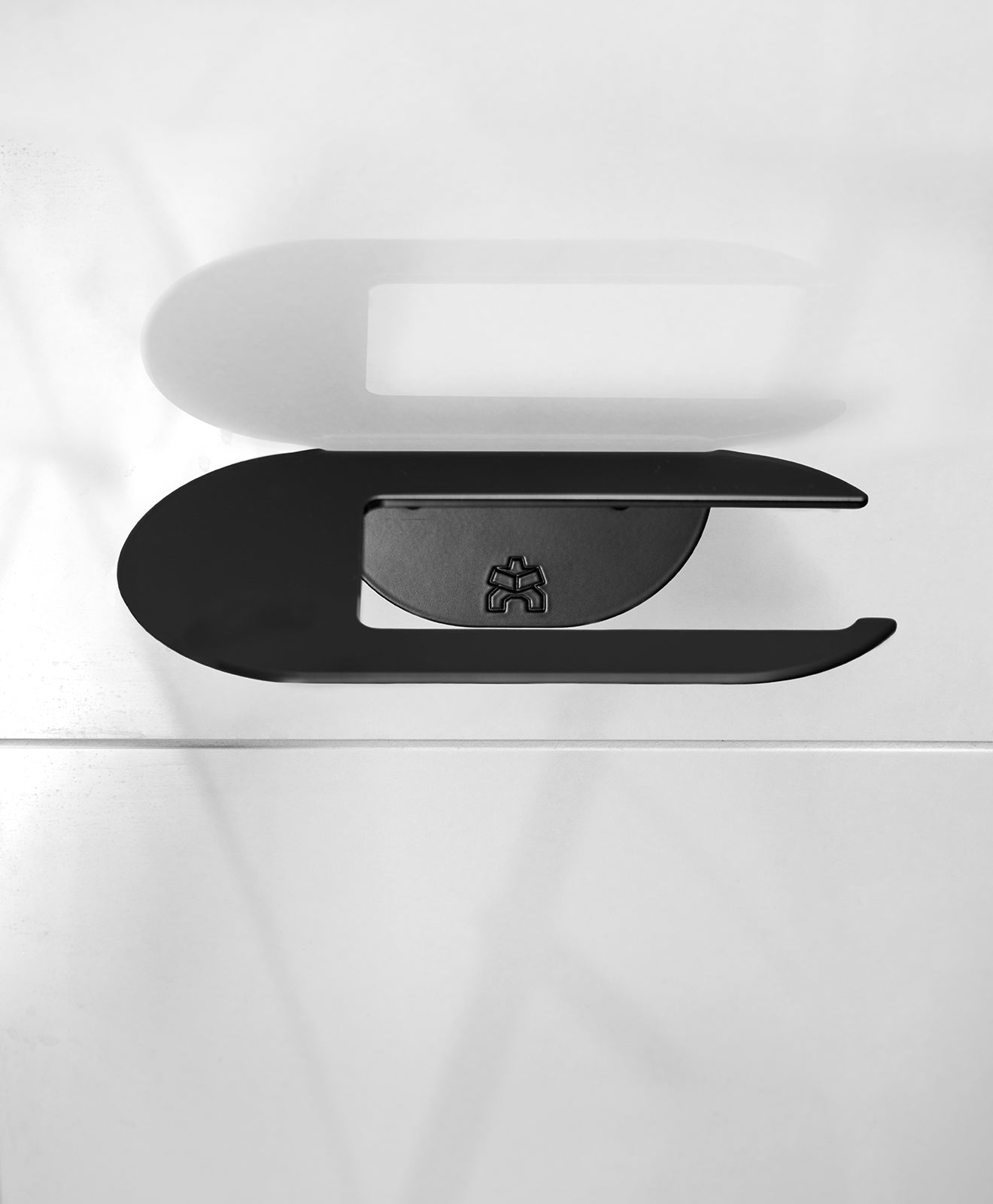 Toilettenpapierhalter ohne Bohren ORBI in Schwarz
